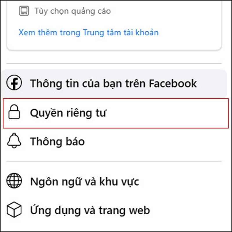 Cách chặn gắn thẻ trên Facebook bằng máy tính