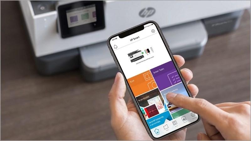 HP Smart l&agrave; một ứng dụng hỗ trợ kết nối thiết bị di động với m&aacute;y in HP
