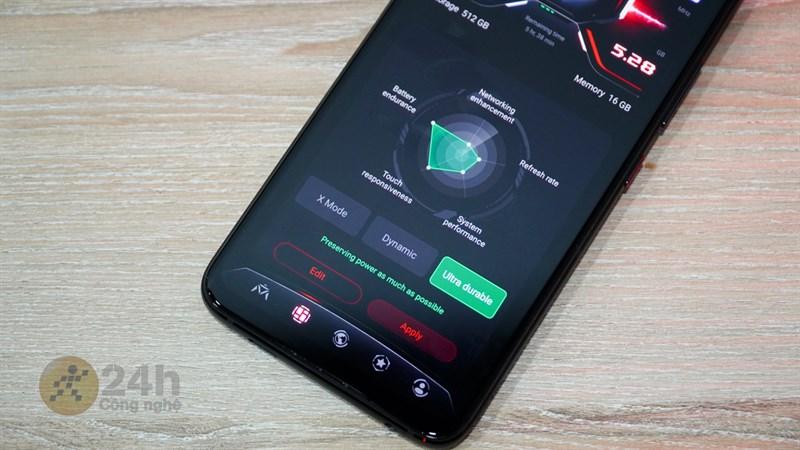 ROG Phone 7 có sự nâng cấp về hệ thống tản nhiệt giúp cải thiện hiệu suất chiến game
