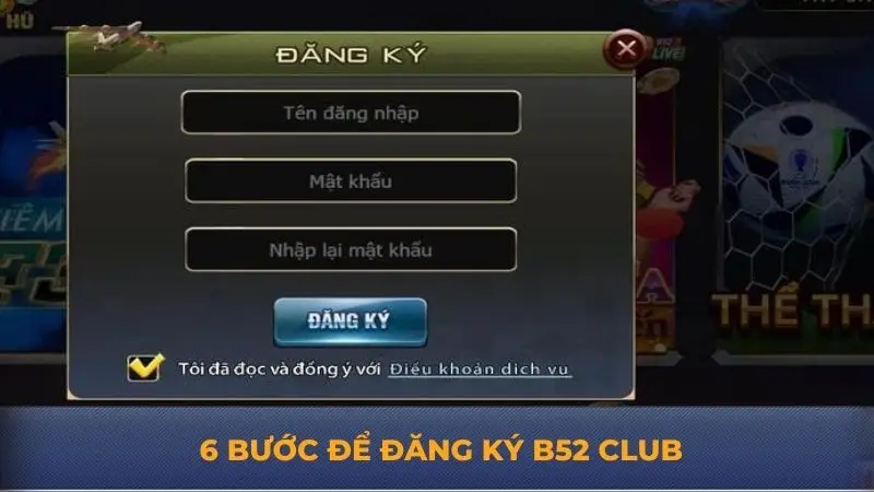 Đăng ký B52 Club – Tham gia ngay chỉ từ 1 đến 2 phút