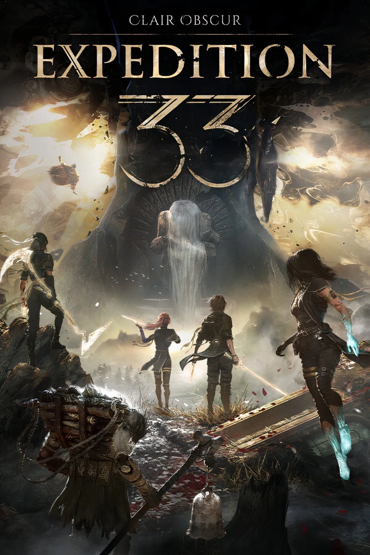 Ảnh bìa chính thức của game Clair Obscur Expedition 33