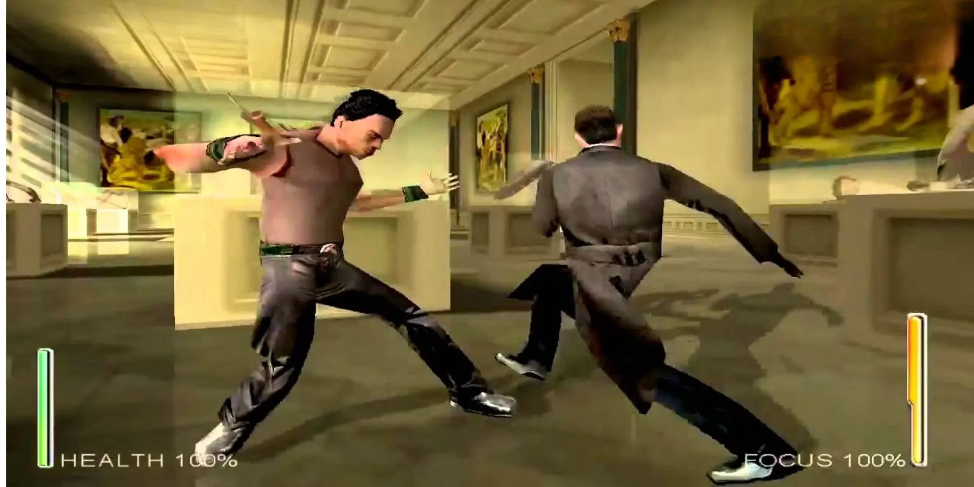 Ảnh bìa của game Enter the Matrix ra mắt dựa trên sự thành công của phim