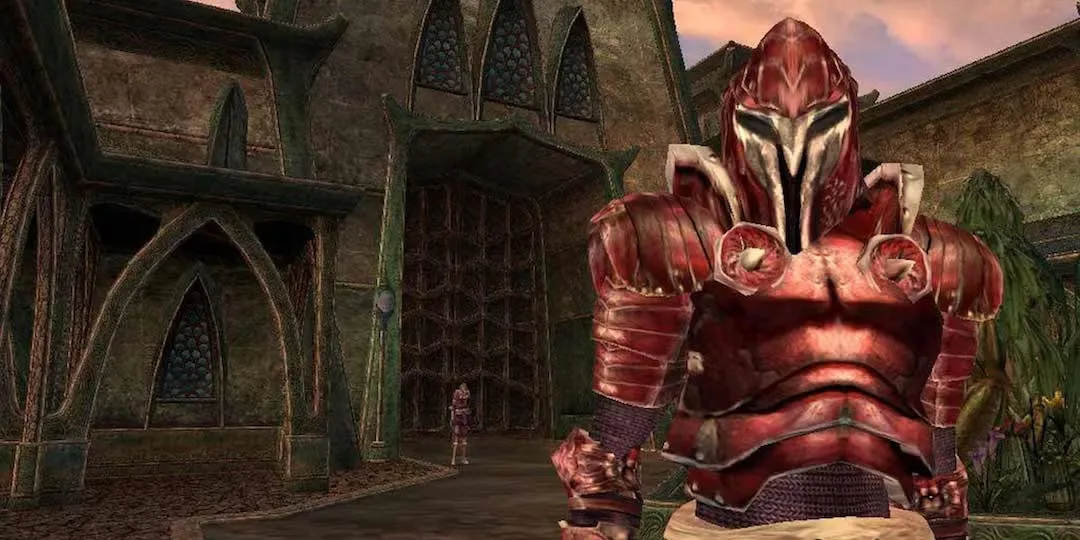 Ảnh bìa game The Elder Scrolls III: Morrowind, được đánh giá là có cốt truyện sử thi hay nhất series