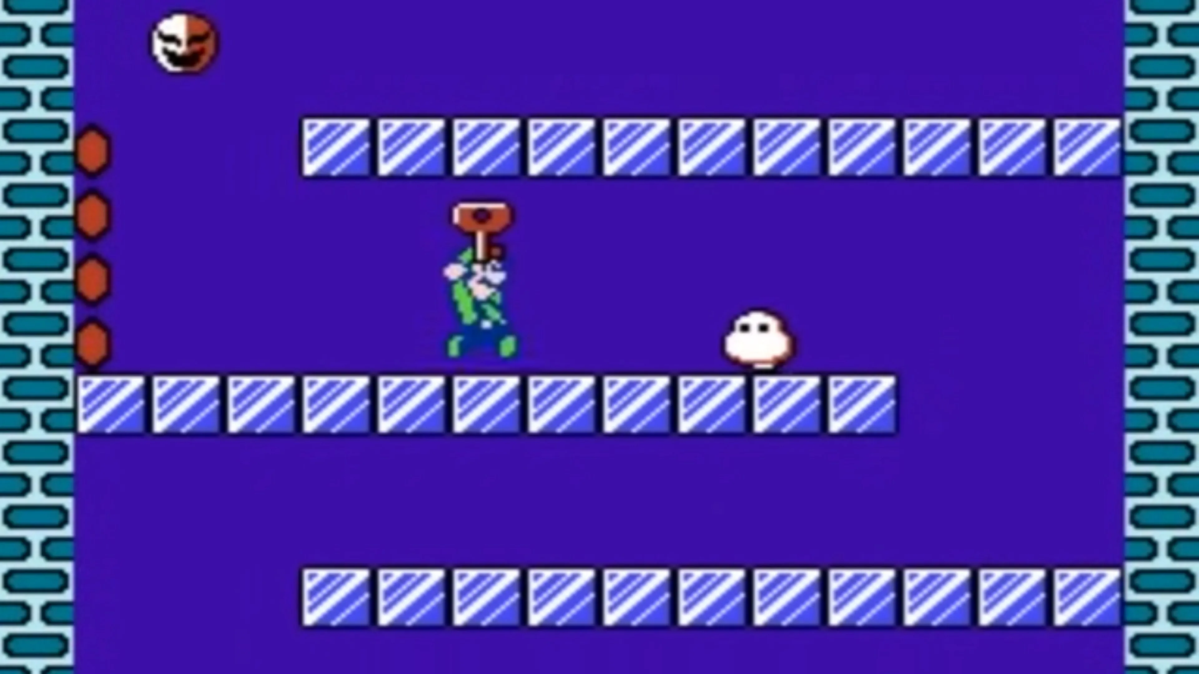 Những Tựa Game Sequel Gây Tranh Cãi Từng Bị Đánh Giá Thấp: Đáng Được Chơi Lại? 1 Ảnh chụp màn hình Super Mario Bros. 2 cho thấy cơ chế nhổ củ cải