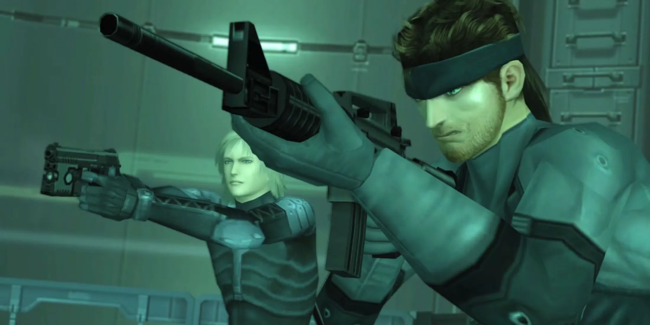 Ảnh key art game Metal Gear Solid 2: Sons of Liberty