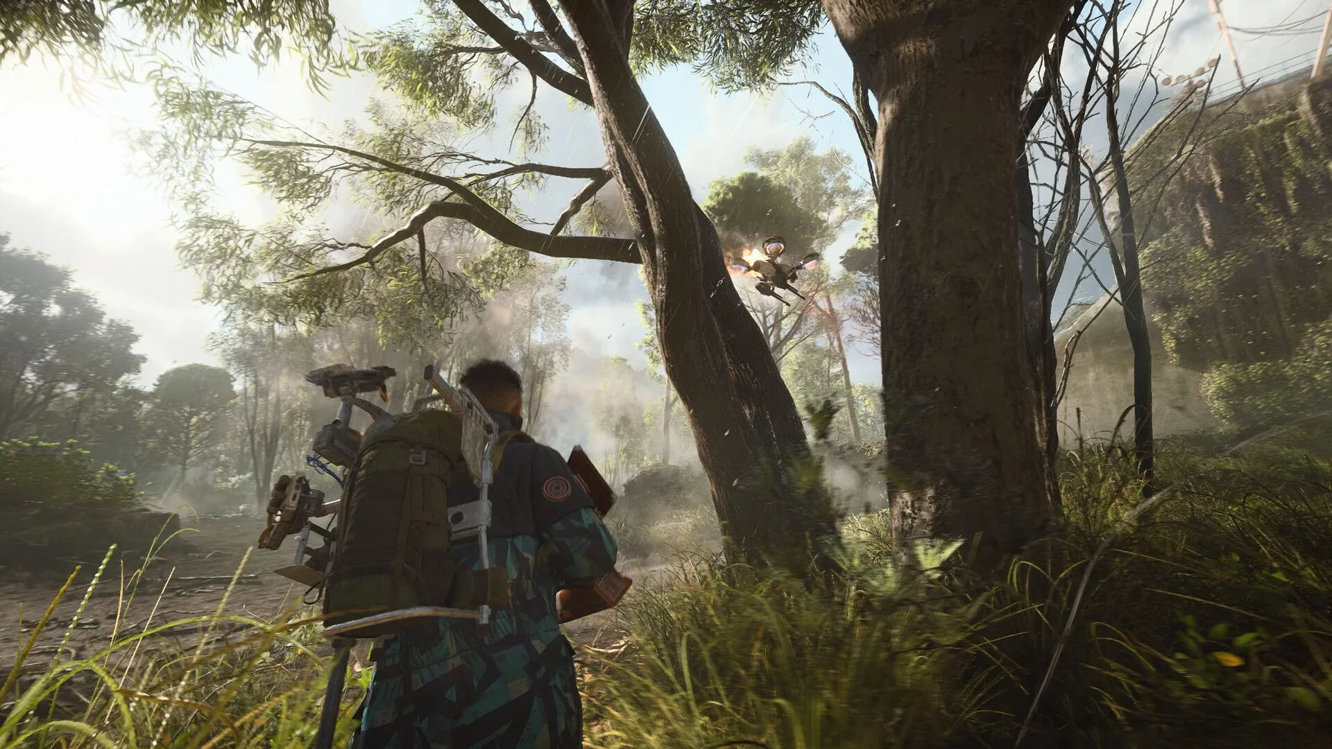 Ảnh minh họa lối chơi game extraction shooter (từ game ARC Raiders)