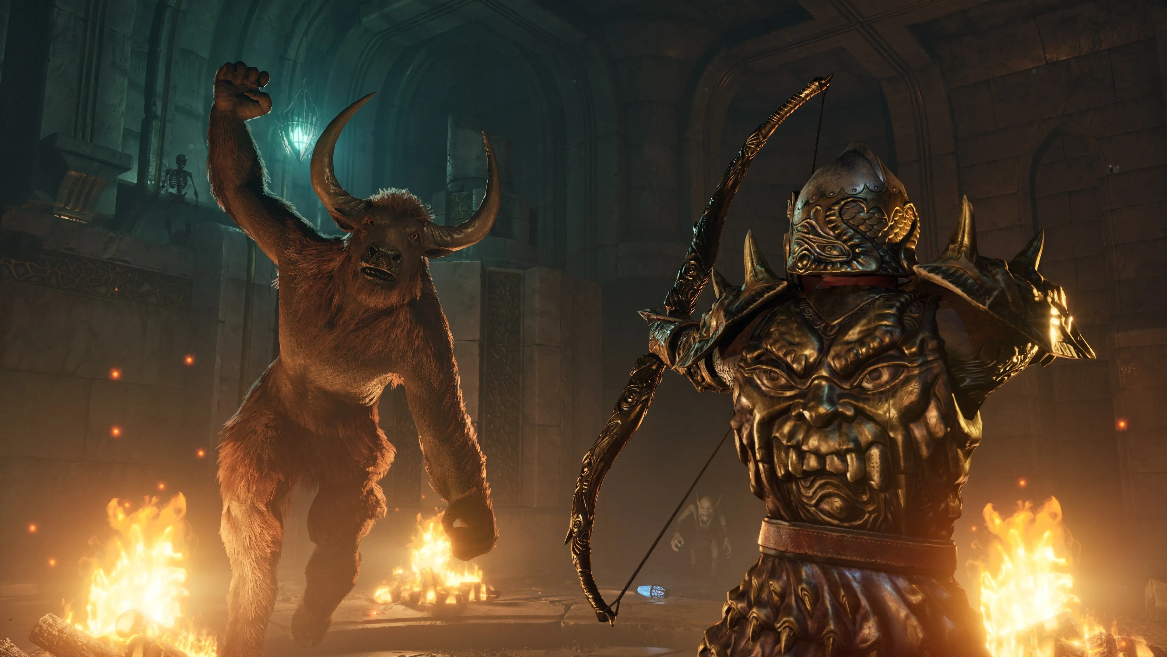 Ảnh quảng bá The Elder Scrolls IV Oblivion Remastered trên PS5 với thông tin về hệ thống Trophy