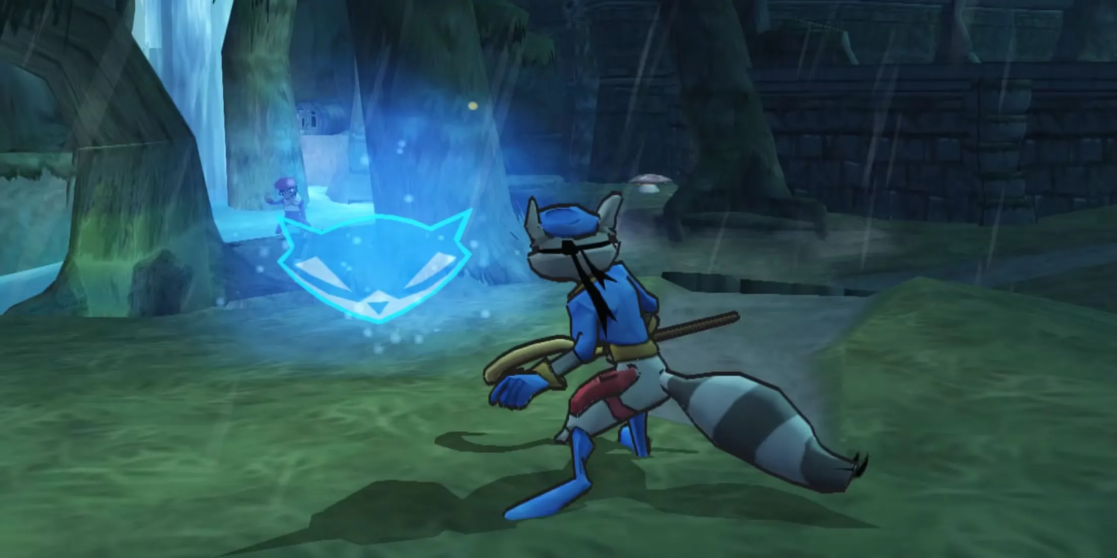 Ba nhân vật chính Sly Cooper, Bentley và Murray trong tựa game Sly 2 Band of Thieves