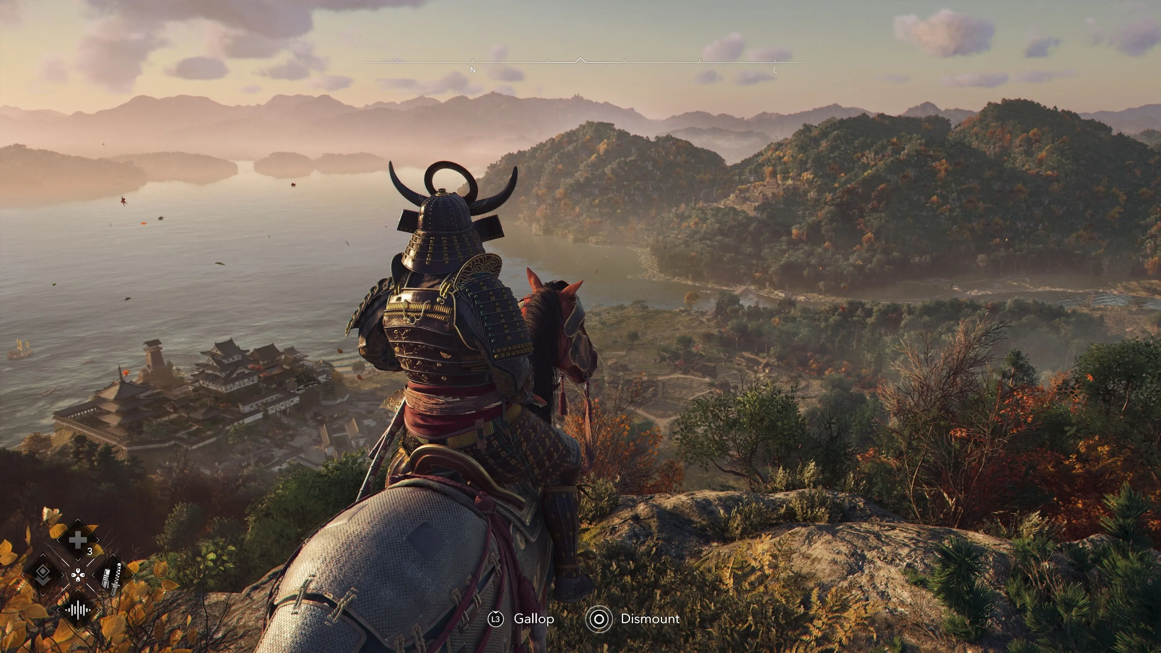 Bản đồ thế giới mở trong Assassin's Creed Shadows