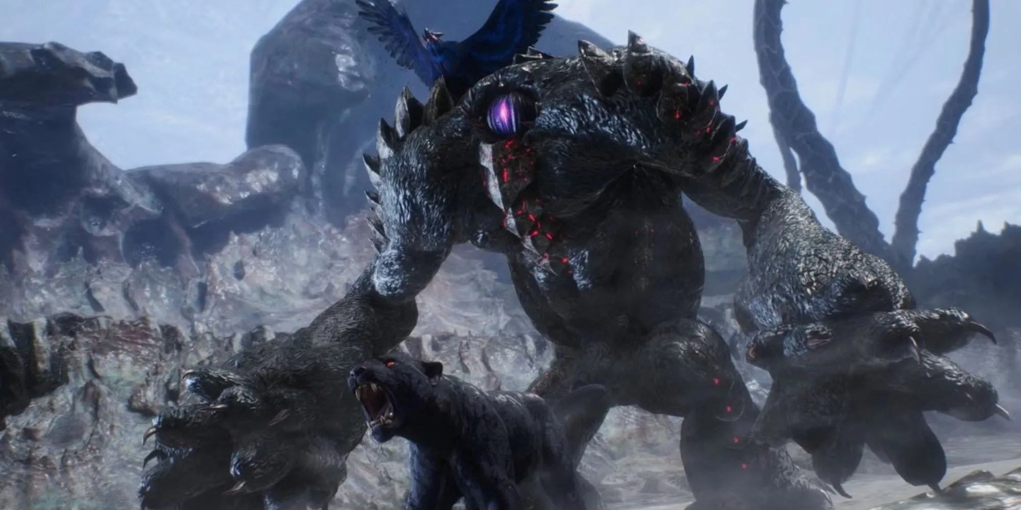 Bộ ba Griffon, Shadow và Nightmare, các thú nuôi của V trong Devil May Cry 5