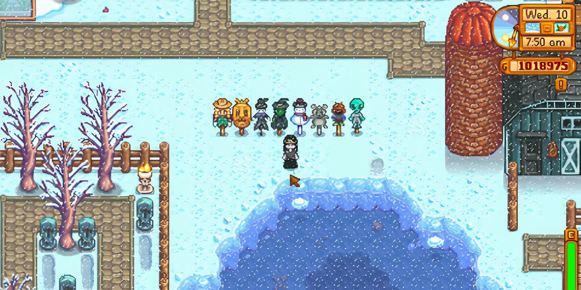 Bộ sưu tập 8 Rarecrow và Bù nhìn Sang trọng trong Stardew Valley
