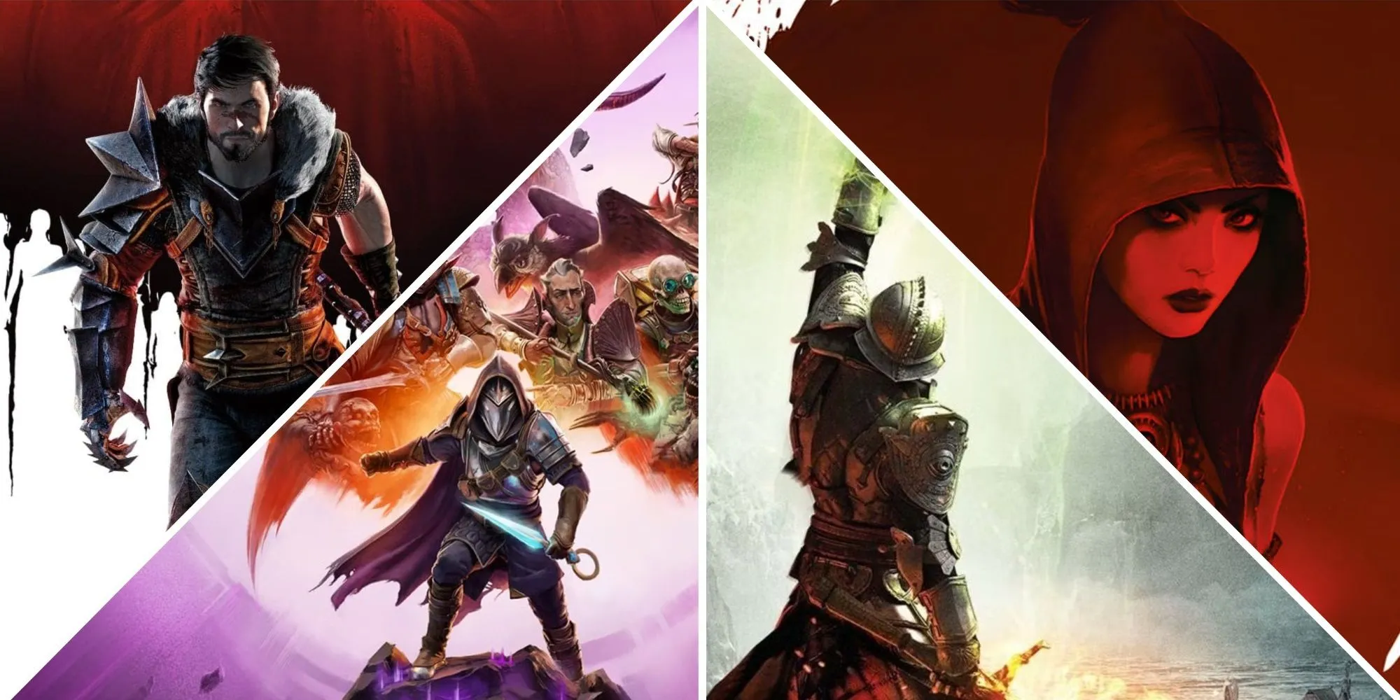 Bộ sưu tập các phiên bản chính trong dòng game nhập vai giả tưởng Dragon Age của BioWare.