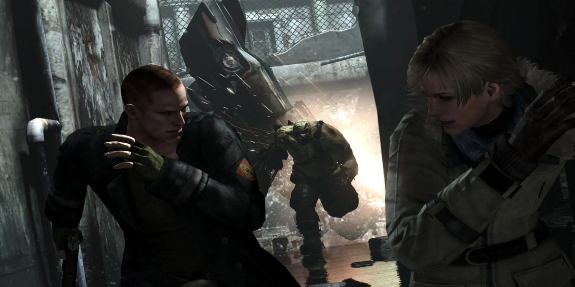 Cảnh hành động đậm chất Hollywood trong game Resident Evil 6