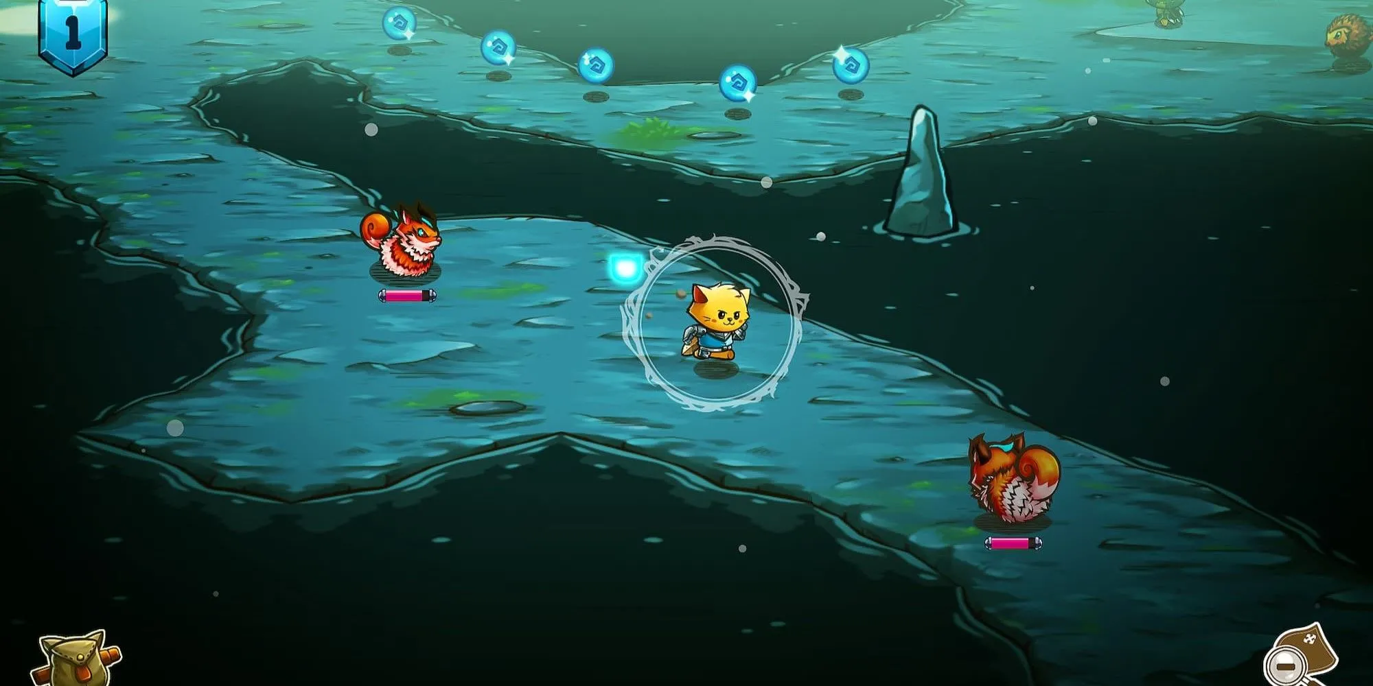 Chú mèo khám phá hầm ngục trong Cat Quest