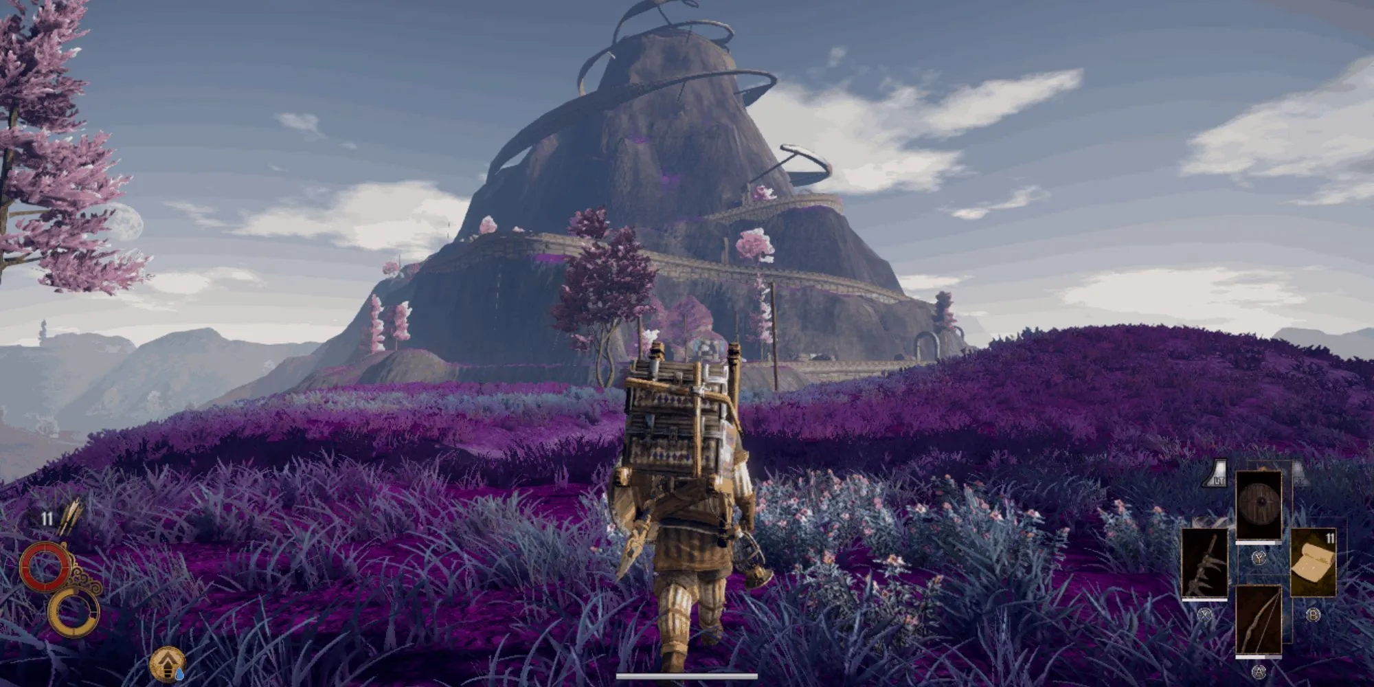 Cỏ Tím trong thế giới game RPG sinh tồn Outward