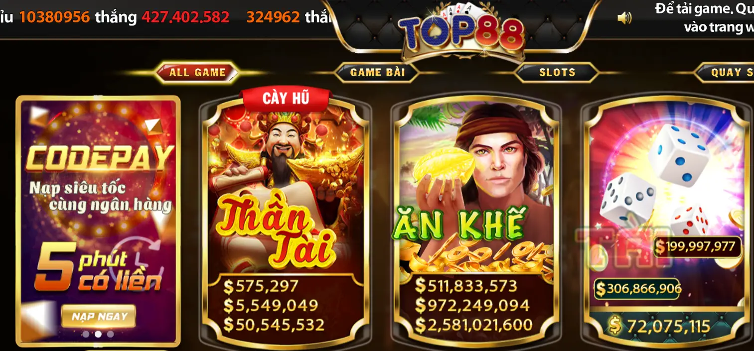 Cổng Game Top88 – Giải Trí Hiện Đại, Nhận Thưởng Cực Đã 3 Cổng Game Top88 – Giải Trí Hiện Đại, Nhận Thưởng Cực Đã