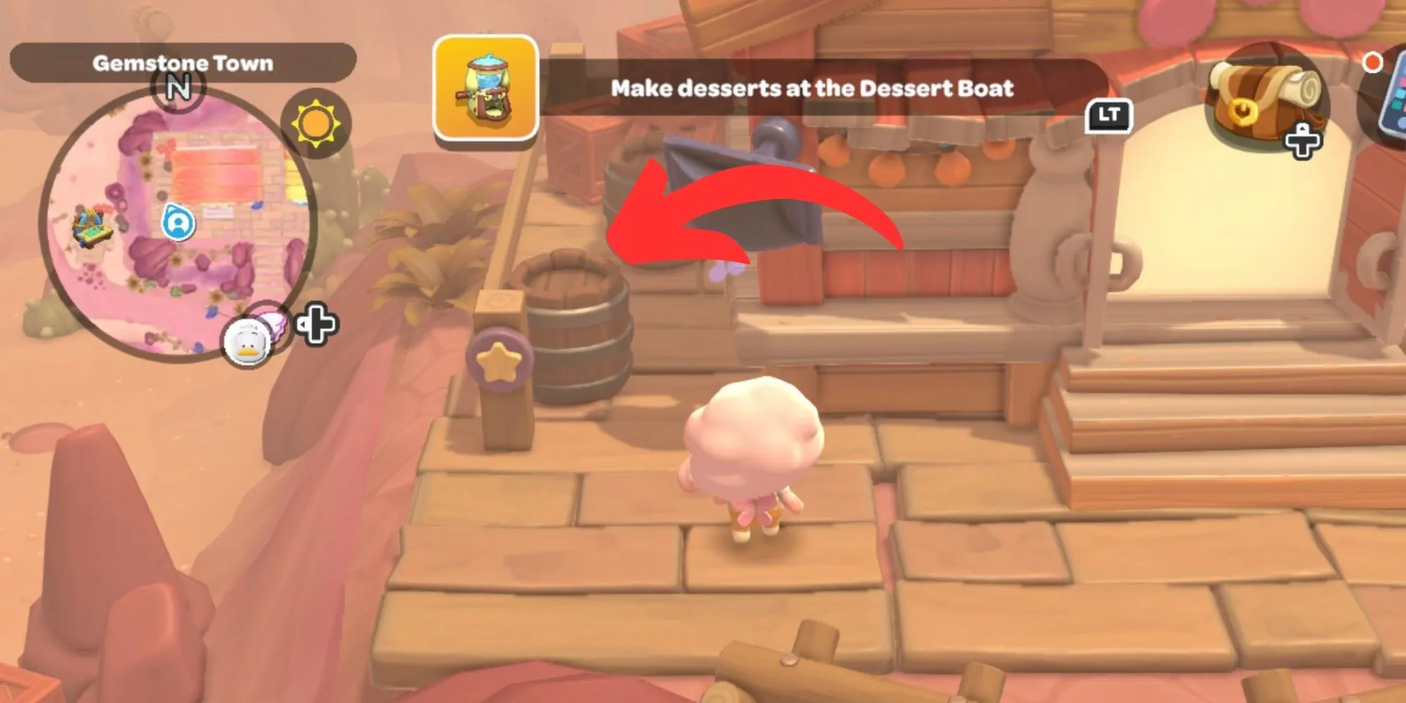 Công thức chế tạo Iron Ingot tại Dance Hall trong Hello Kitty Island Adventure