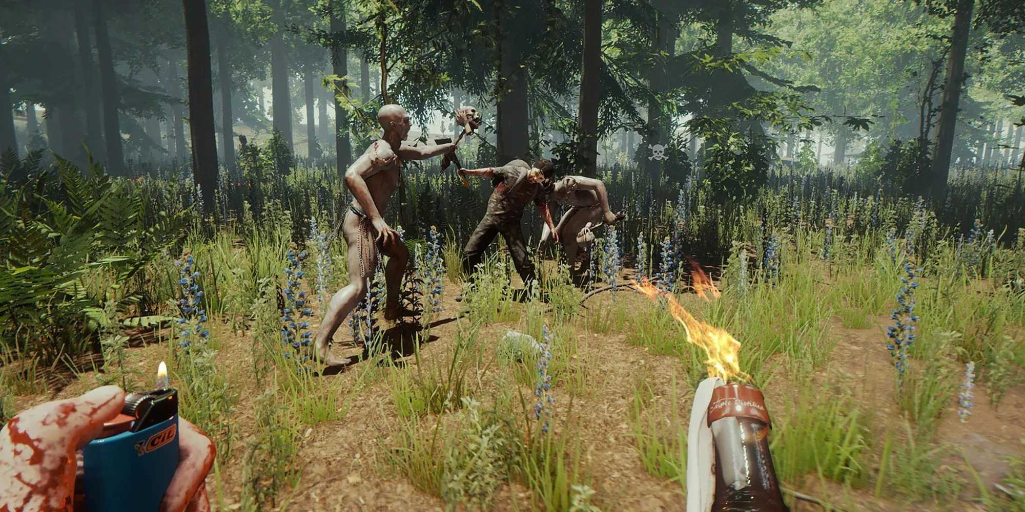 Cuộc chiến sinh tồn với thổ dân ăn thịt trong game The Forest
