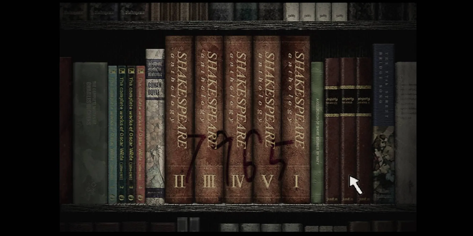 Cuốn sách với những câu thơ của Shakespeare trong game Silent Hill 3