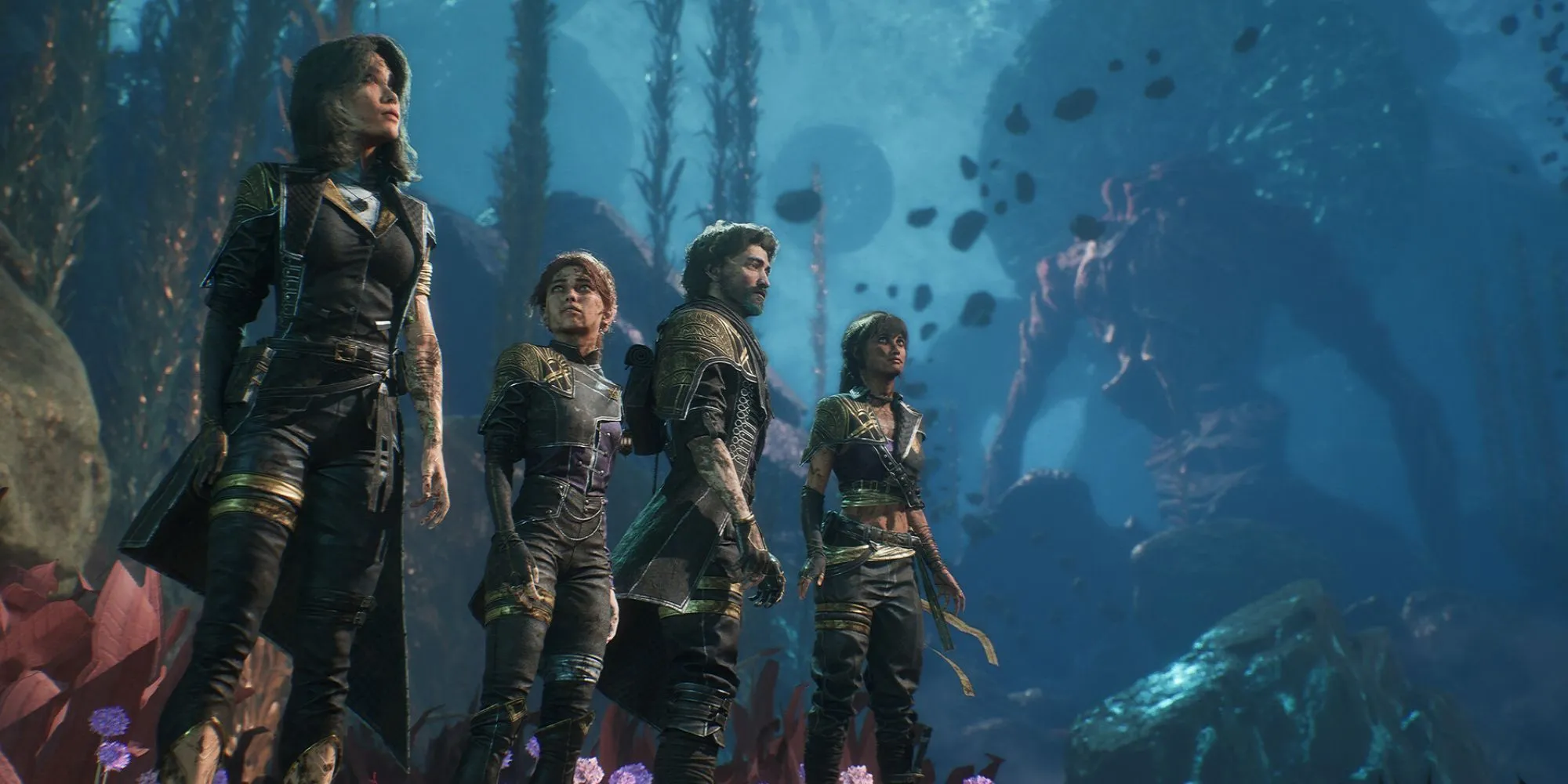 Dàn nhân vật Expeditioners trong game Clair Obscur: Expedition 33 chuẩn bị cho cuộc hành trình