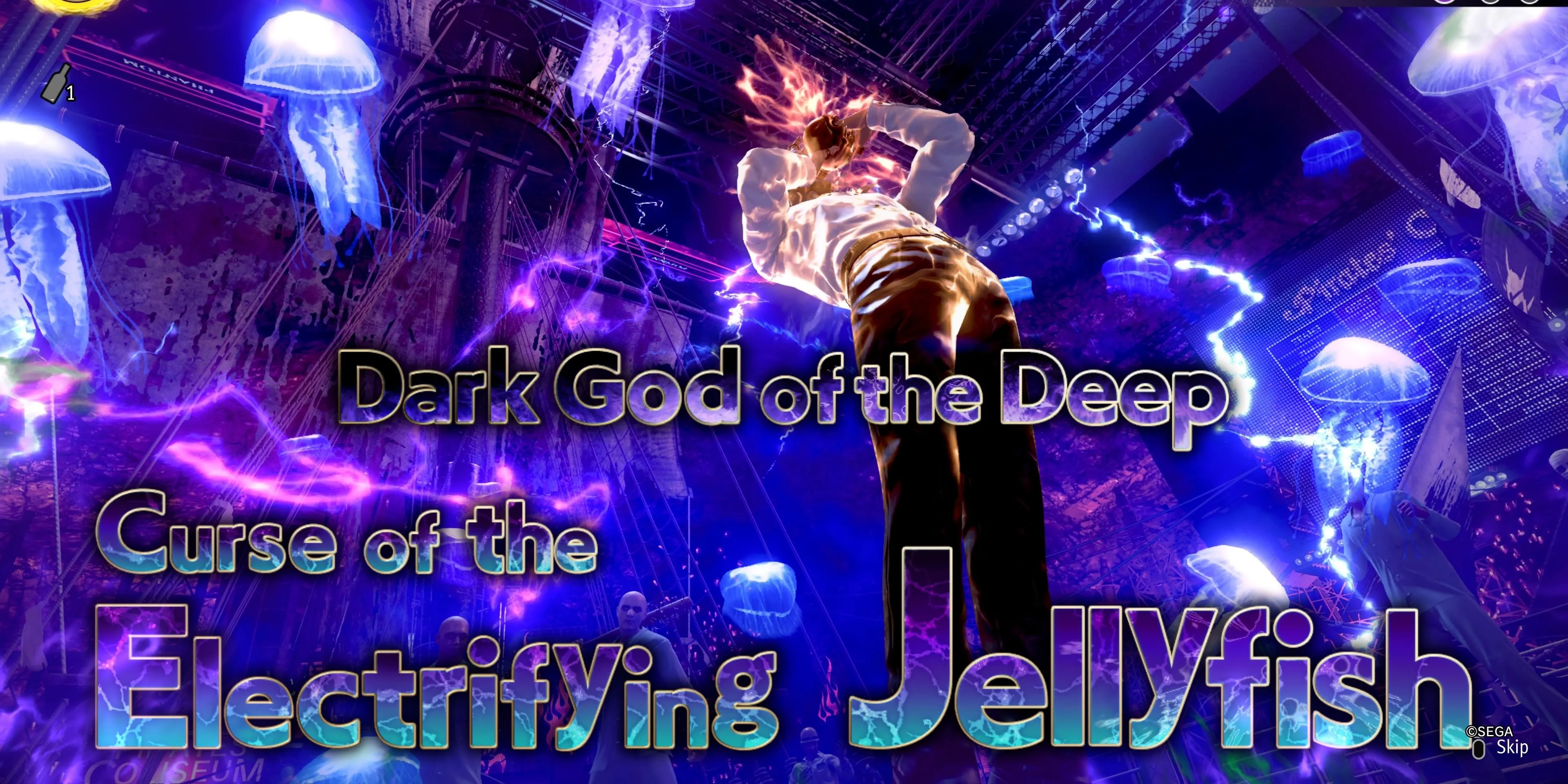 Dark God of the Deep - Thần Biển Sâu Hắc Ám với bầy sứa trong Pirate Yakuza