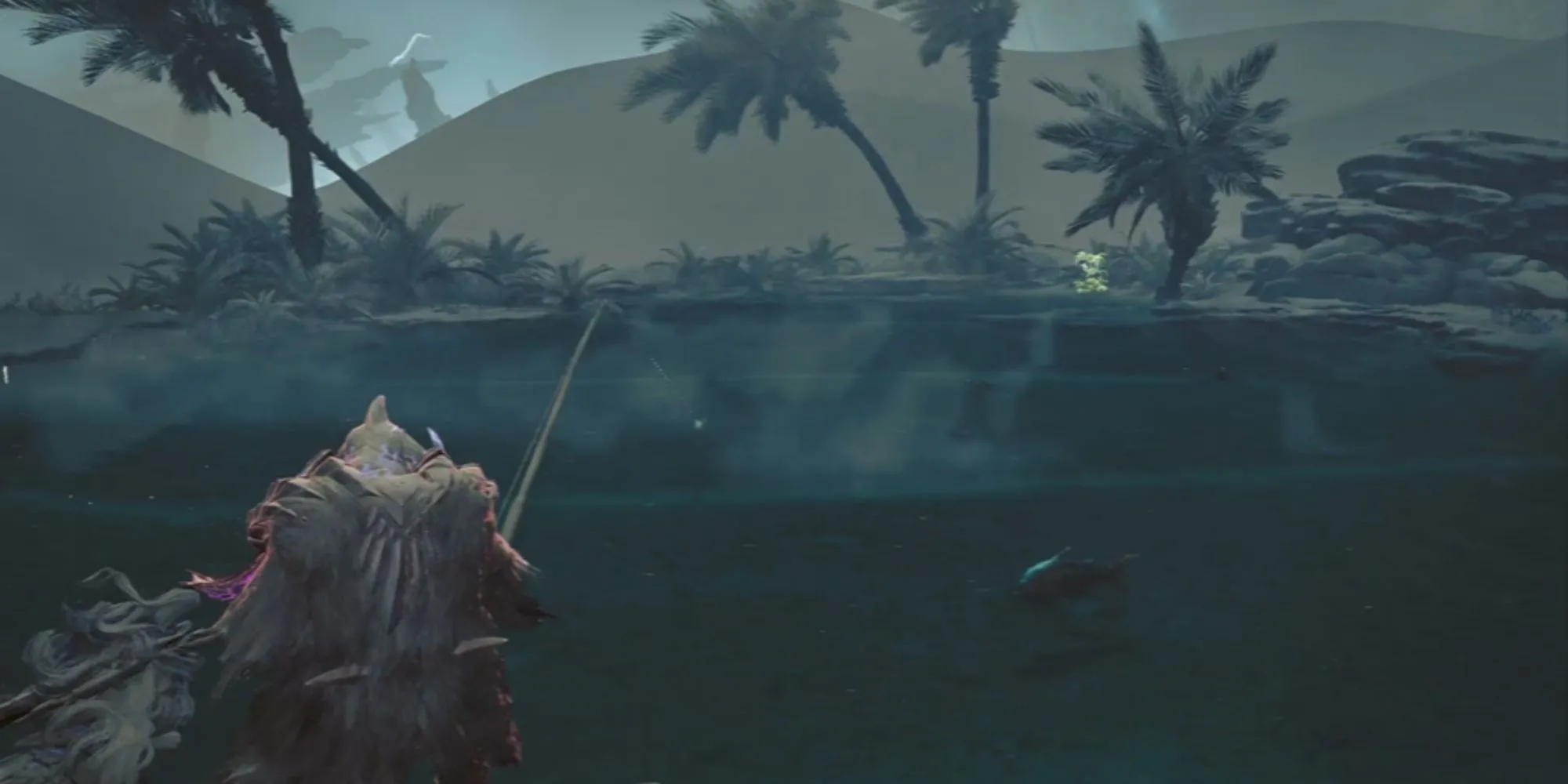Hướng dẫn câu cá trong Monster Hunter Wilds: Địa điểm và Lợi ích đầy đủ nhất 1 Điểm câu cá ở Đồng Bằng Gió trong Monster Hunter Wilds