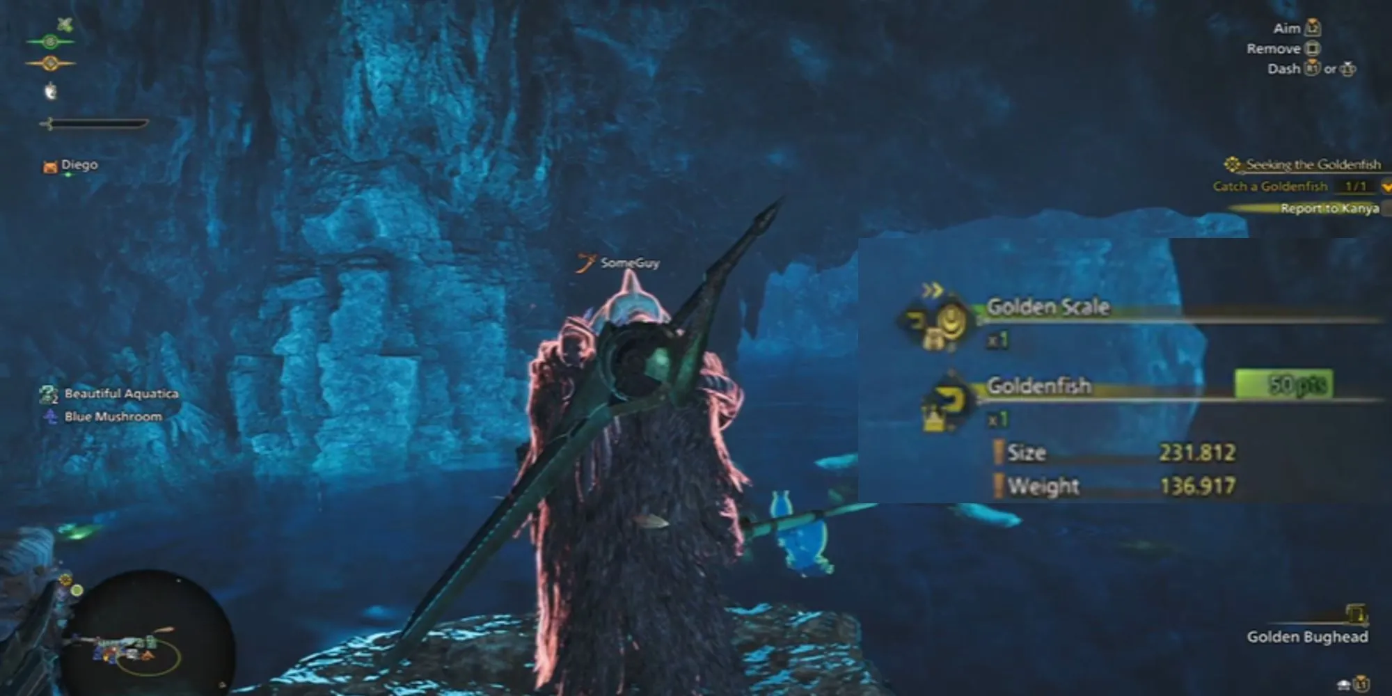 Điểm Guild từ câu cá trong Monster Hunter Wilds