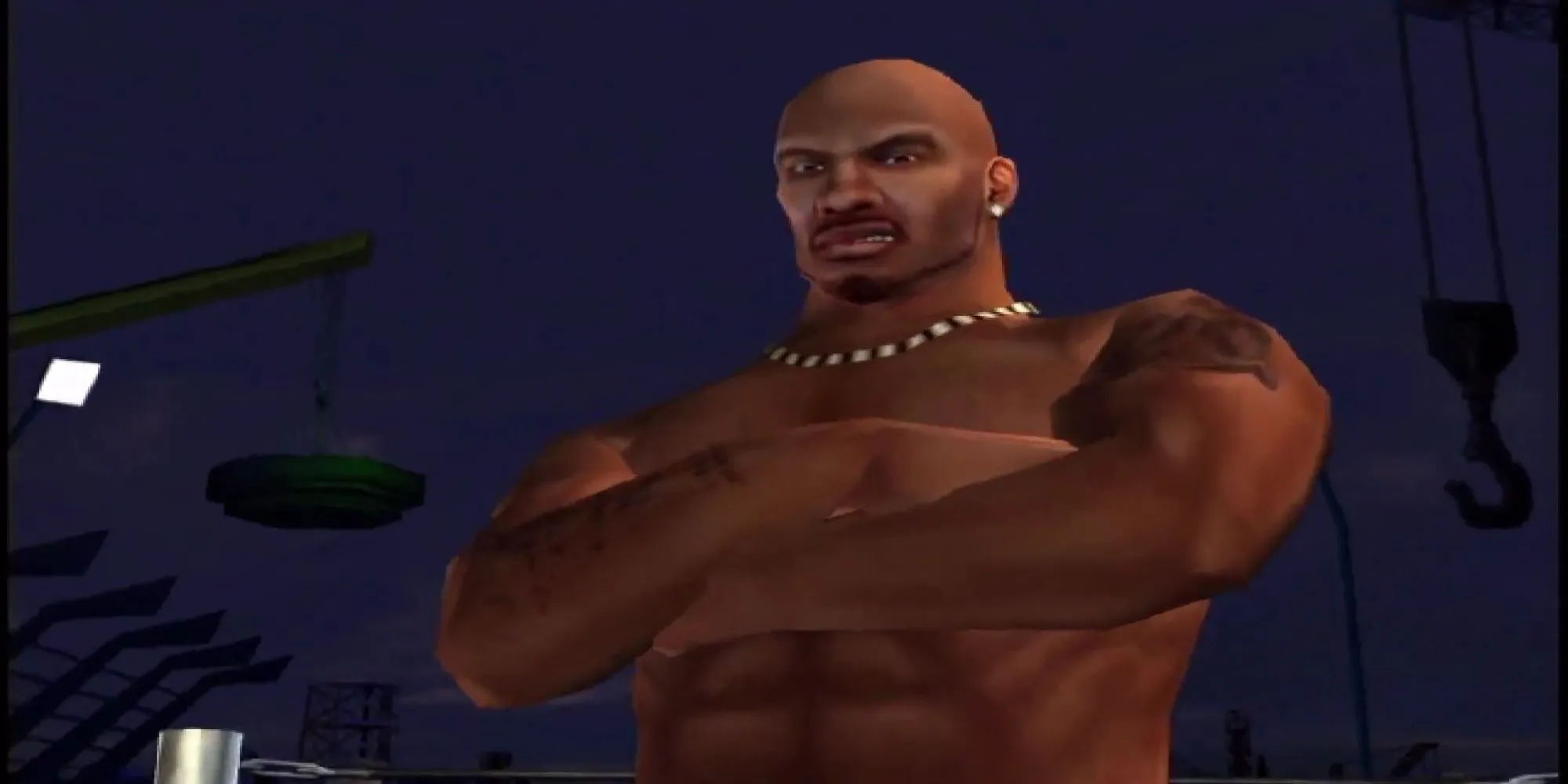 DMX khoanh tay trong game Def Jam Vendetta