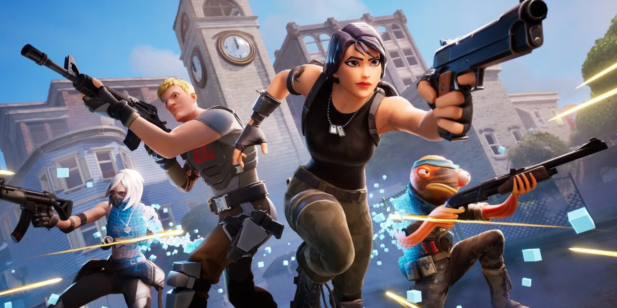 Giao diện chế độ Fortnite Reload, liên quan đến cập nhật game