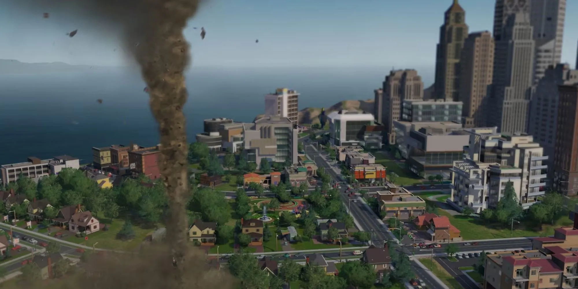 Giao diện game SimCity 2013 khi ra mắt với nhiều lỗi kỹ thuật