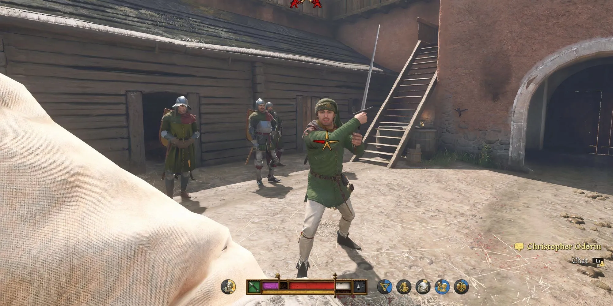 Hai hiệp sĩ đấu kiếm trong Kingdom Come Deliverance 2