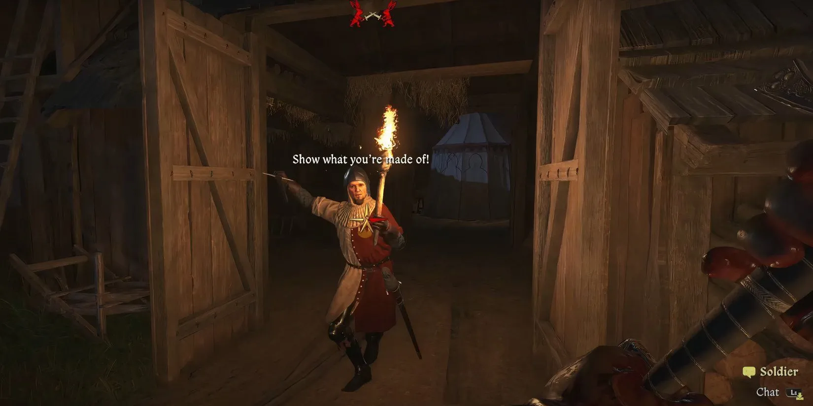 Henry giao chiến với lính gác tại Suchdol trong Kingdom Come Deliverance 2 The Reckoning