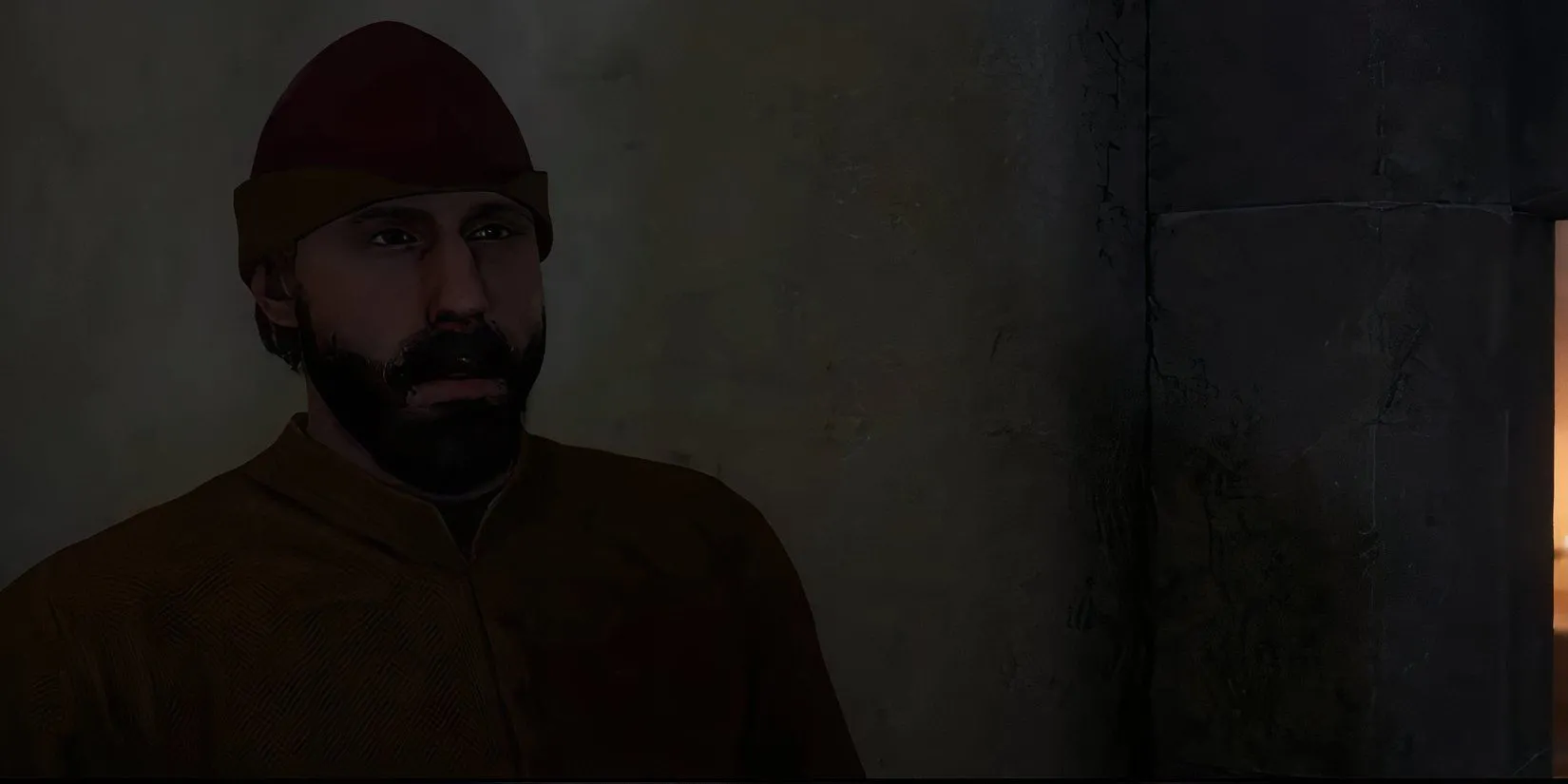 Henry thuyết phục lính gác để gặp Markold trong Kingdom Come Deliverance 2