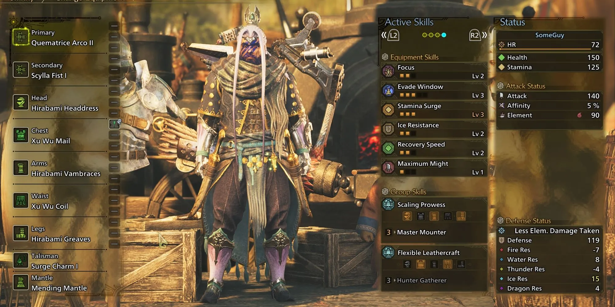 Hướng Dẫn Build Bow Hiệu Quả Trong Monster Hunter Wilds 1 Hình ảnh build Bow gợi ý cho giai đoạn Low Rank trong Monster Hunter Wilds