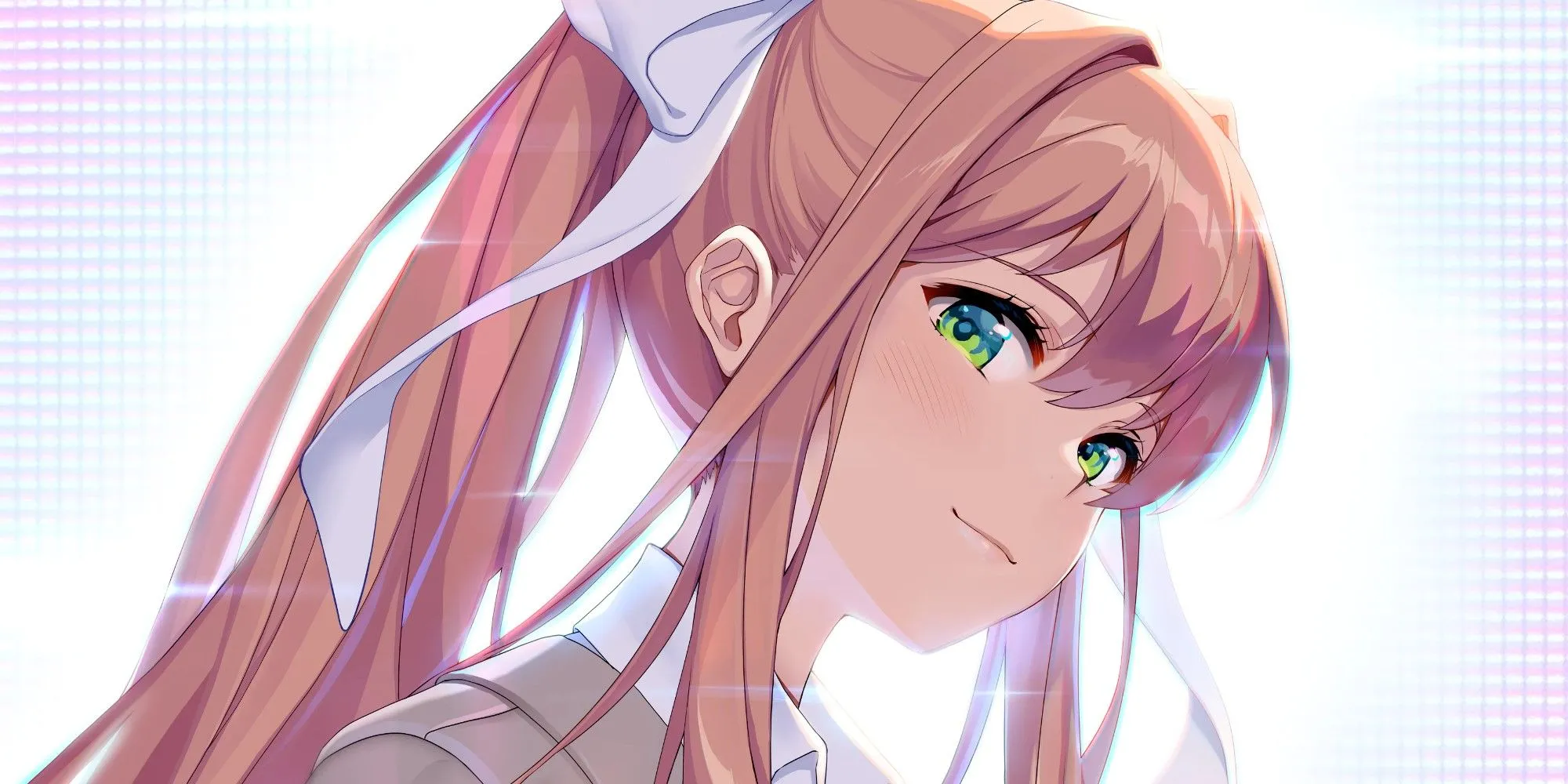 Hình ảnh các nhân vật nữ trong game visual novel kinh dị Doki Doki Literature Club