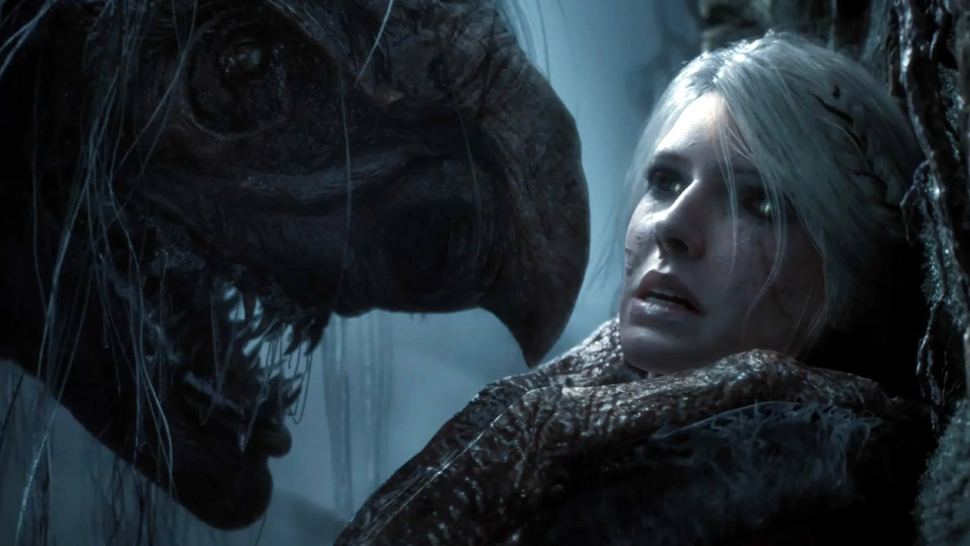 Hình ảnh Ciri nhìn xa xăm trong The Witcher 4