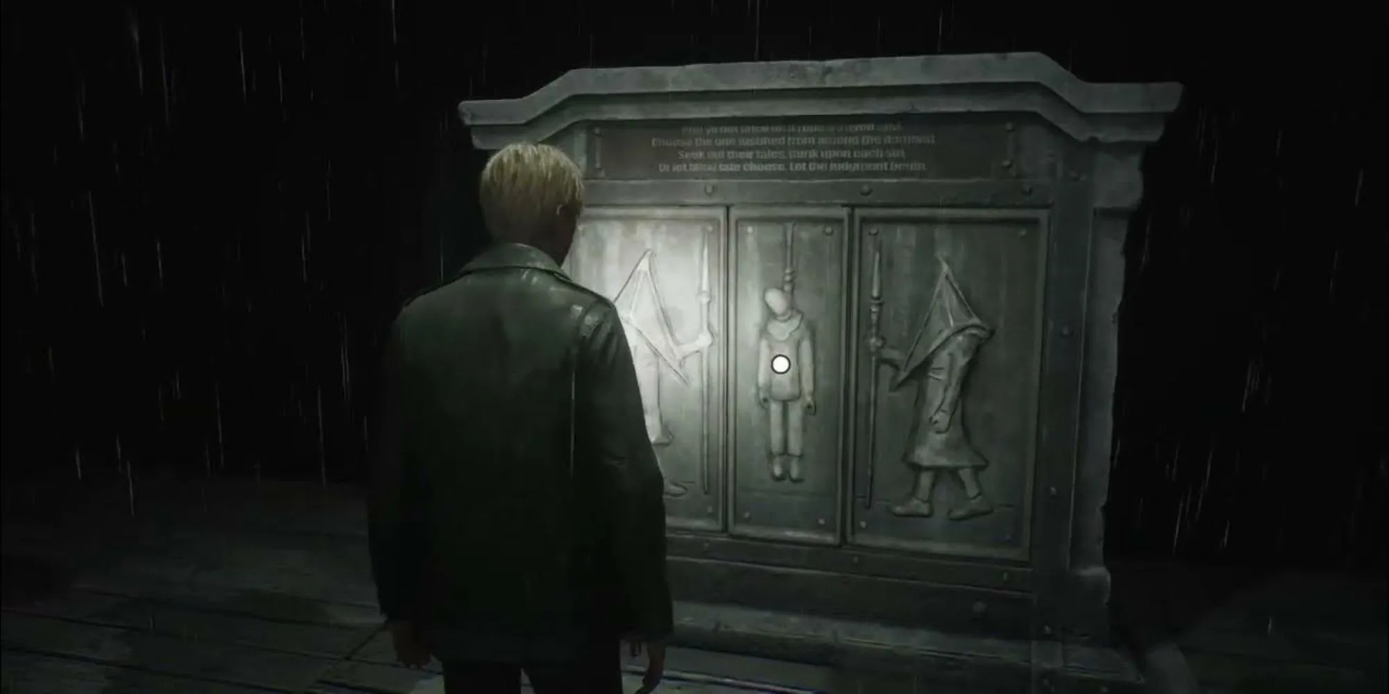 Hình ảnh giá treo cổ trong Silent Hill 2 Remake, gợi không khí u ám và kinh dị
