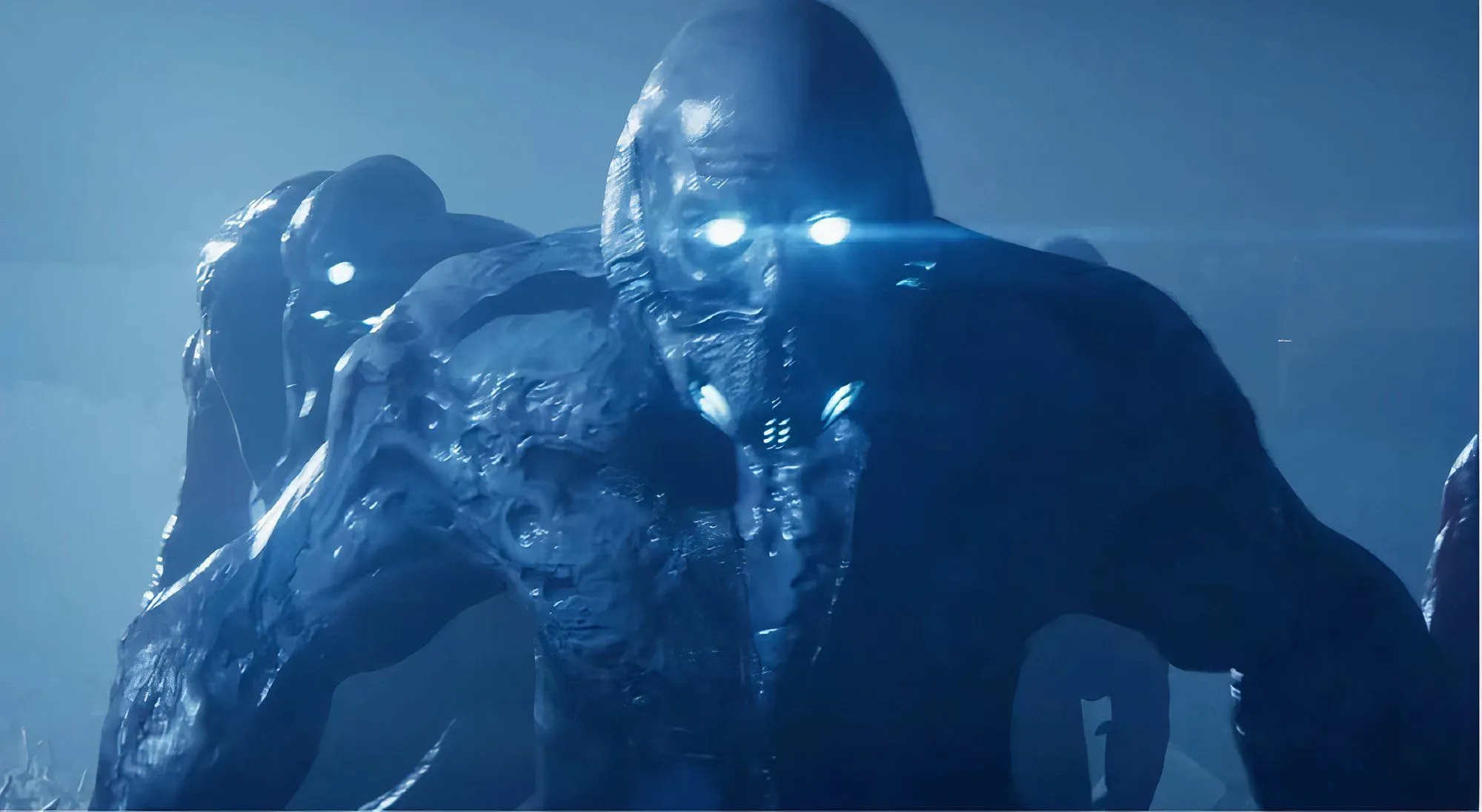 Hình ảnh một cấu trúc hoặc sinh vật bí ẩn trong Helldivers 2, có thể liên quan đến The Gloom và phe Illuminate.