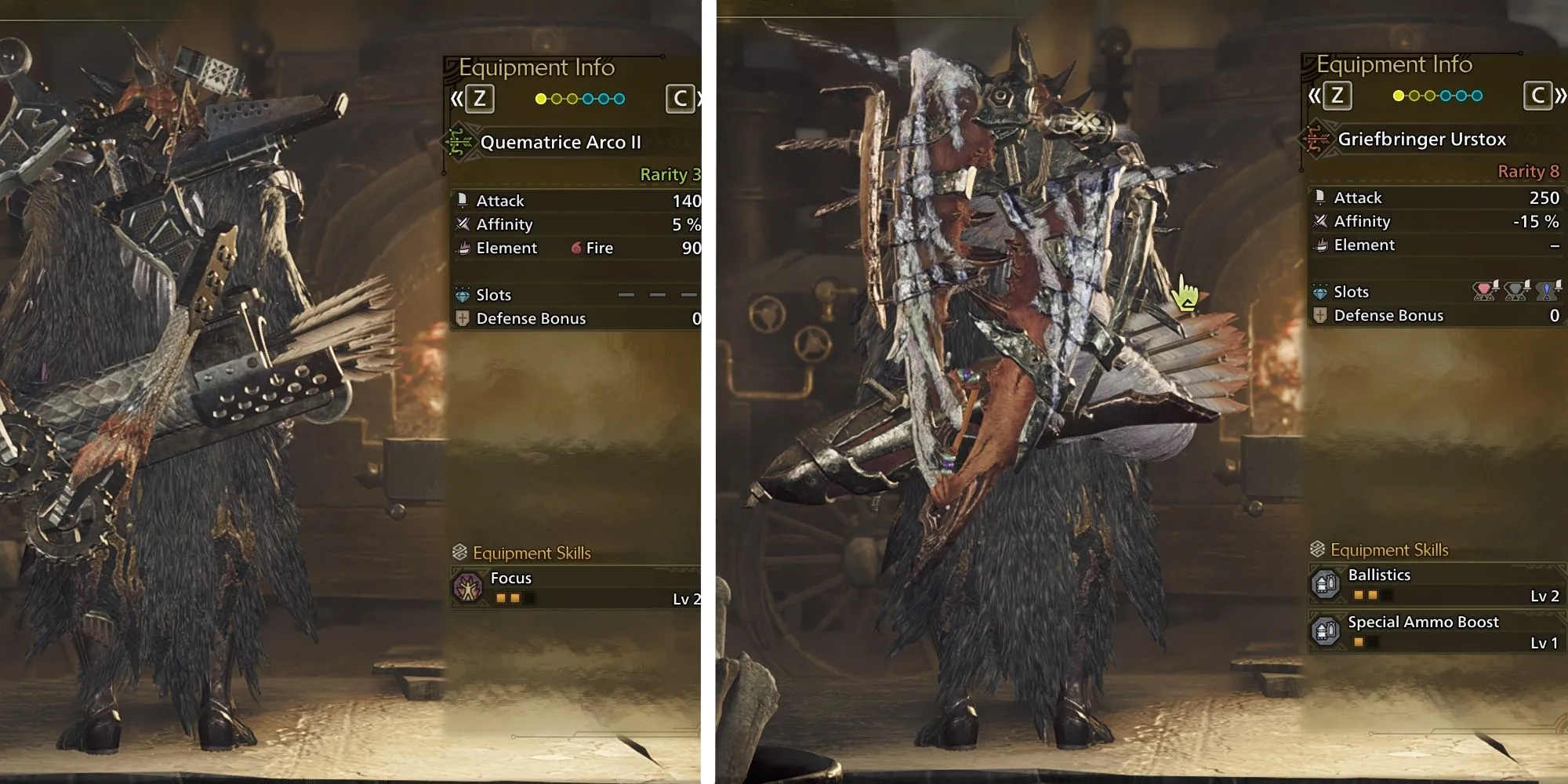Hình ảnh một cây Bow được đề xuất trong Monster Hunter Wilds