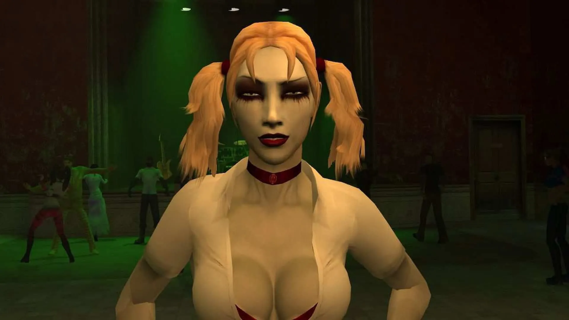 Hình ảnh nhân vật Jeanette Malkavian trong game Vampire The Masquerade Bloodlines trên PC