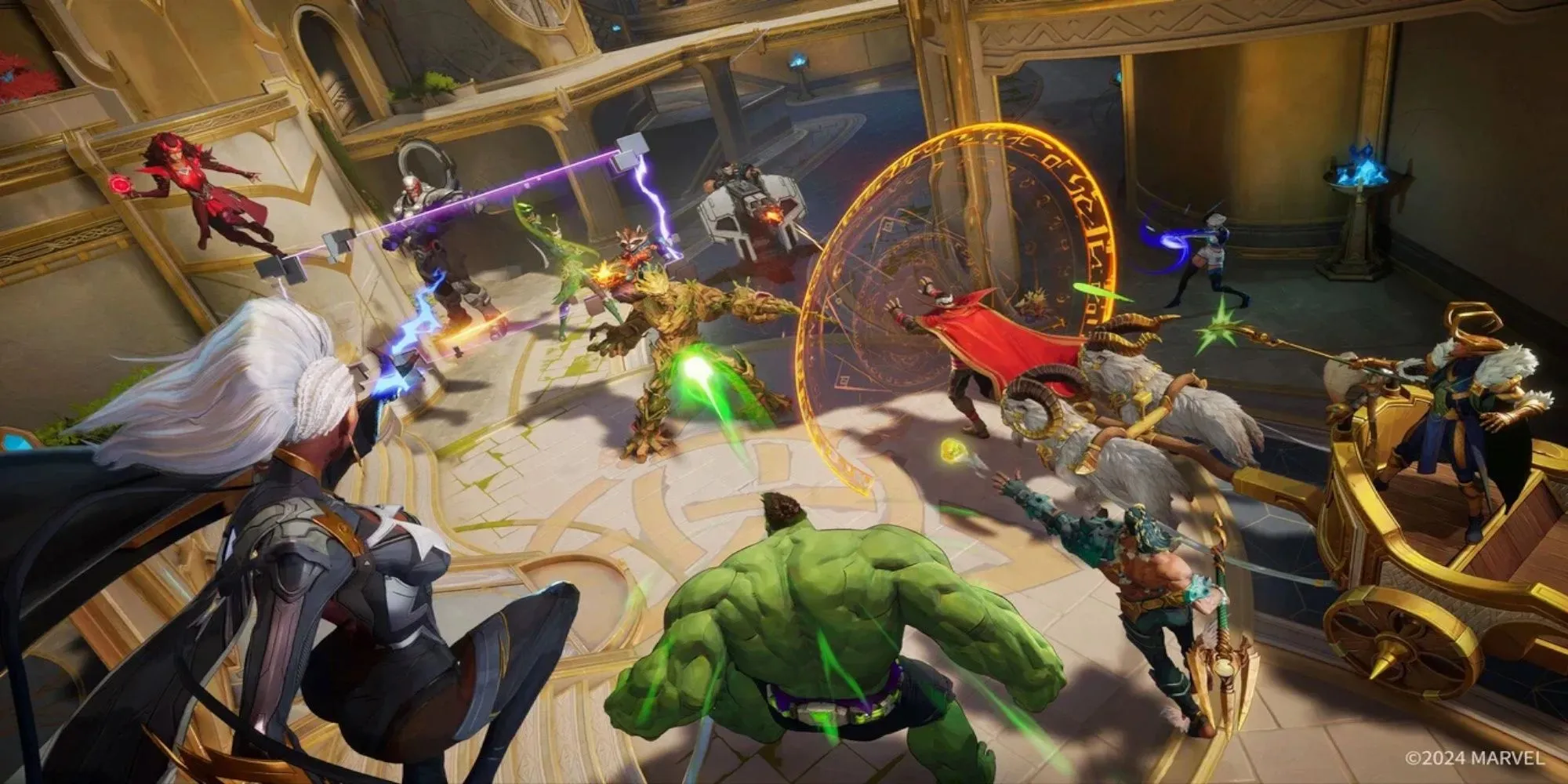 Hình ảnh quảng bá chính thức của tựa game siêu anh hùng Marvel Rivals