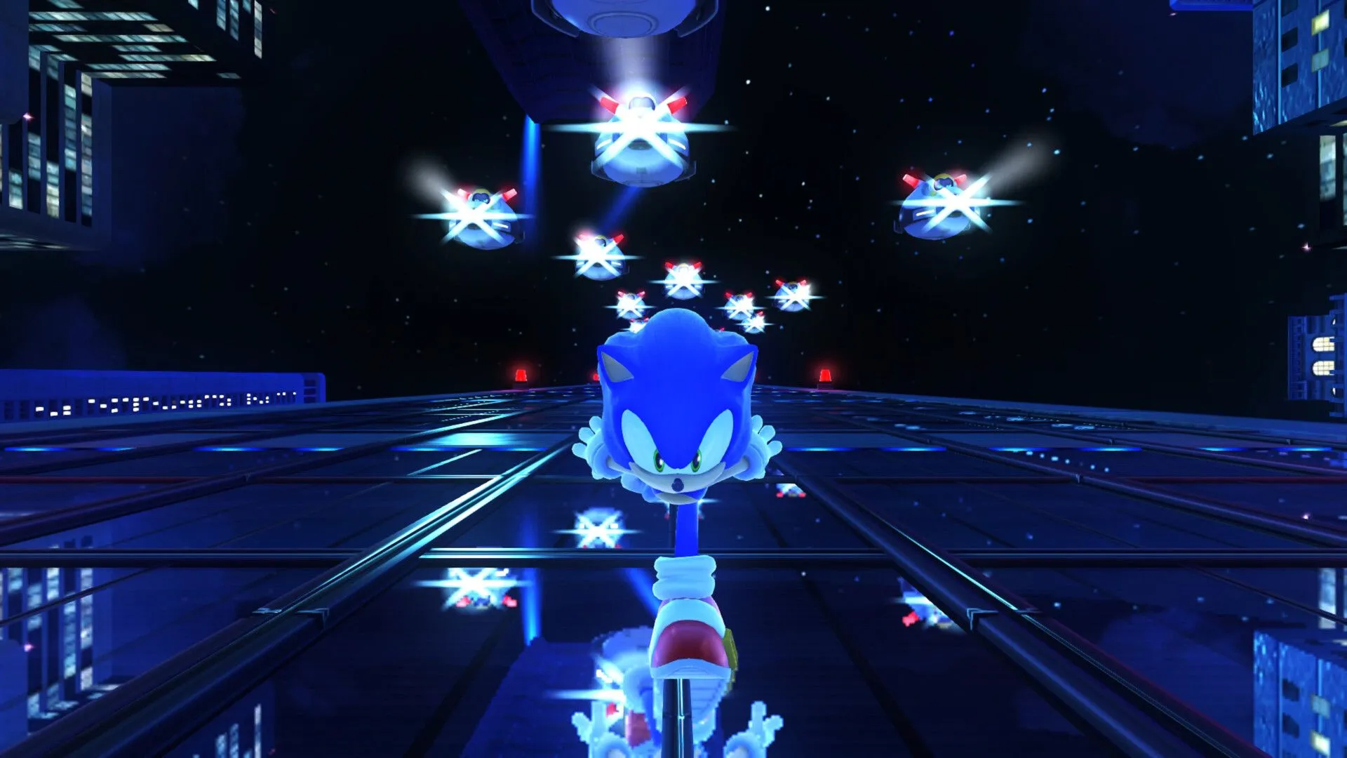 Hình ảnh Sonic và Shadow trong tựa game Sonic X Shadow Generations sắp ra mắt của SEGA