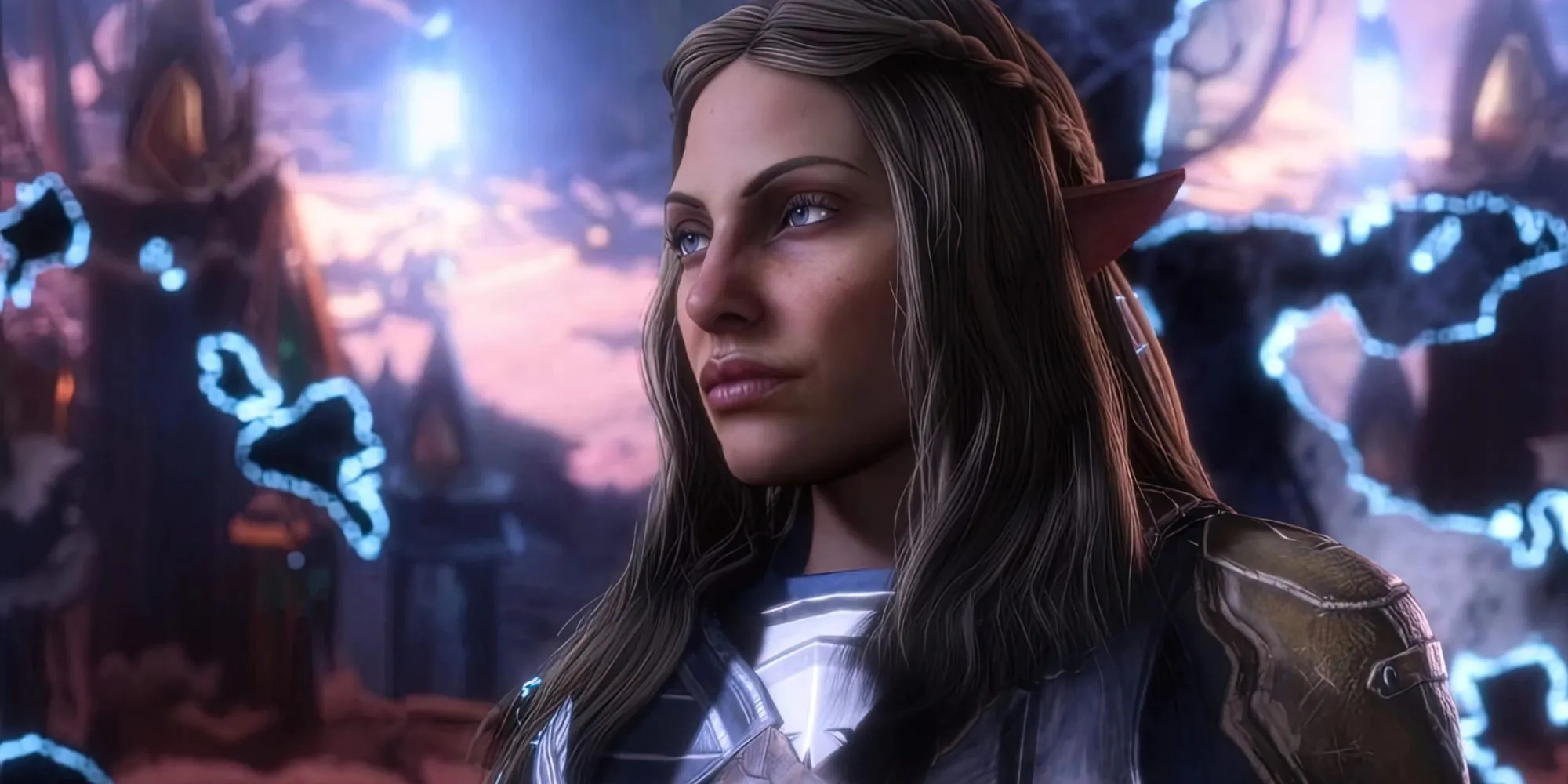Hình ảnh trong game nhập vai Dragon Age: The Veilguard, một sản phẩm gần đây của BioWare.