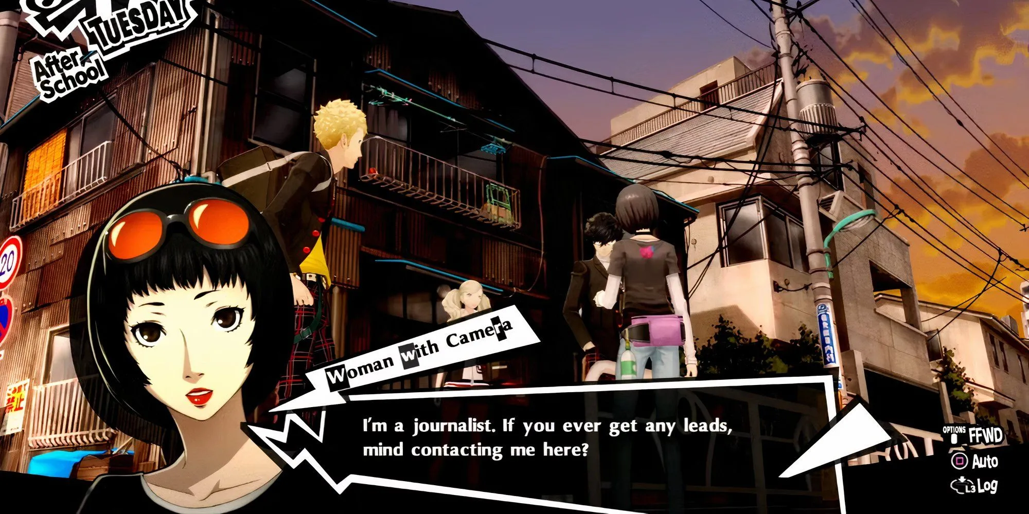 Ichiko Ohya Devil Confidant Persona 5 Royal gặp nhóm Phantom Thieves