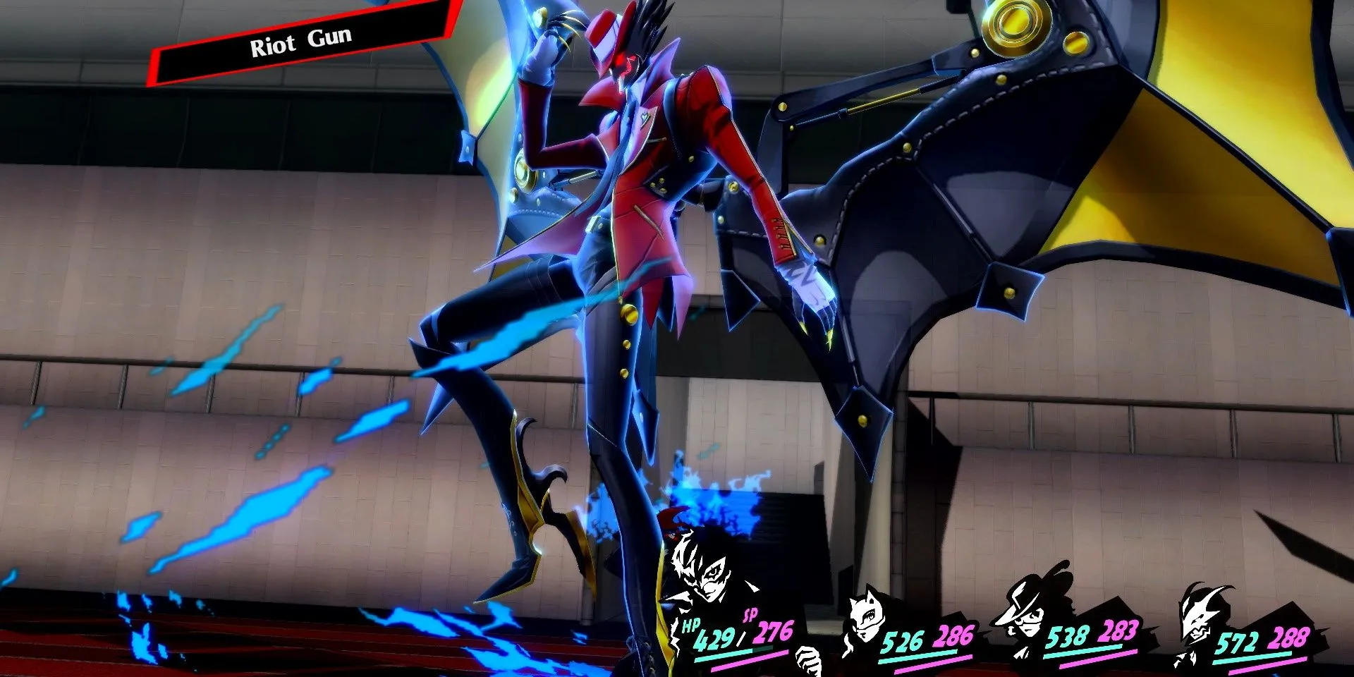 Joker triệu hồi Persona Raoul trong Persona 5 Royal