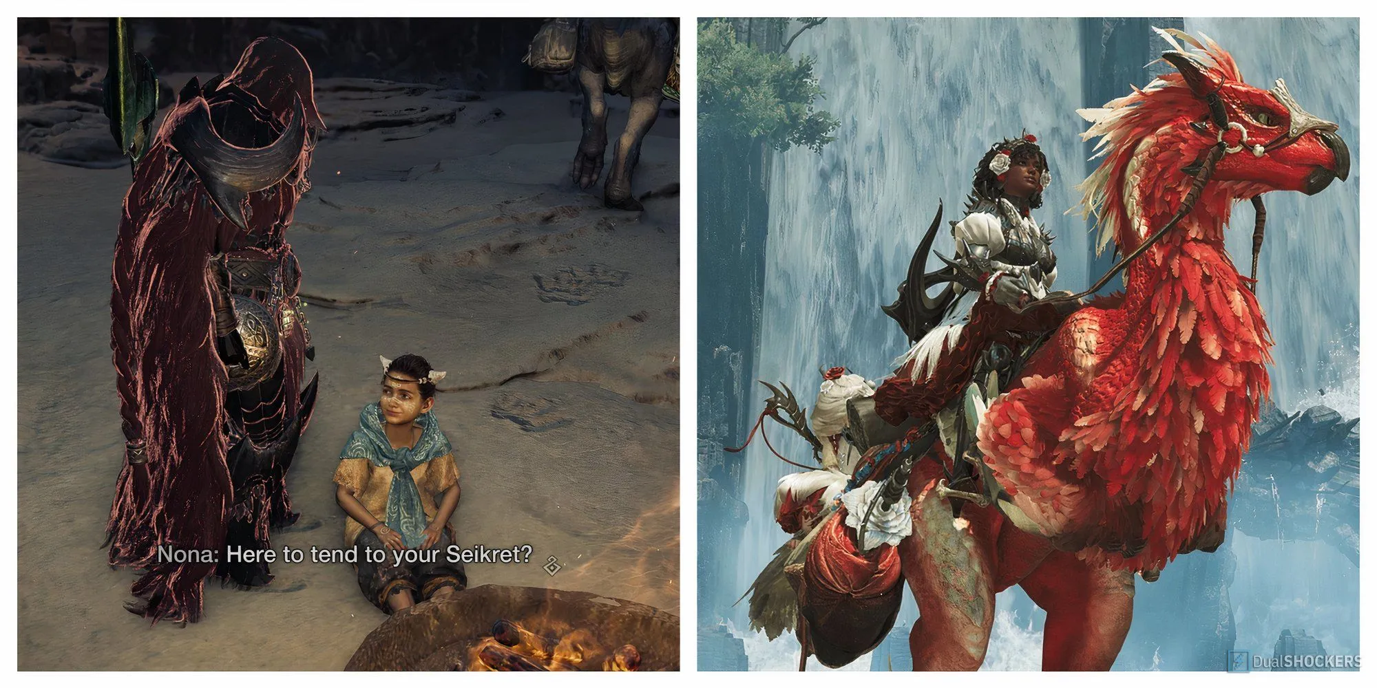 Khả năng tùy chỉnh chi tiết trong Monster Hunter Wilds, tương tự như việc chỉnh sửa thú cưỡi Seikret