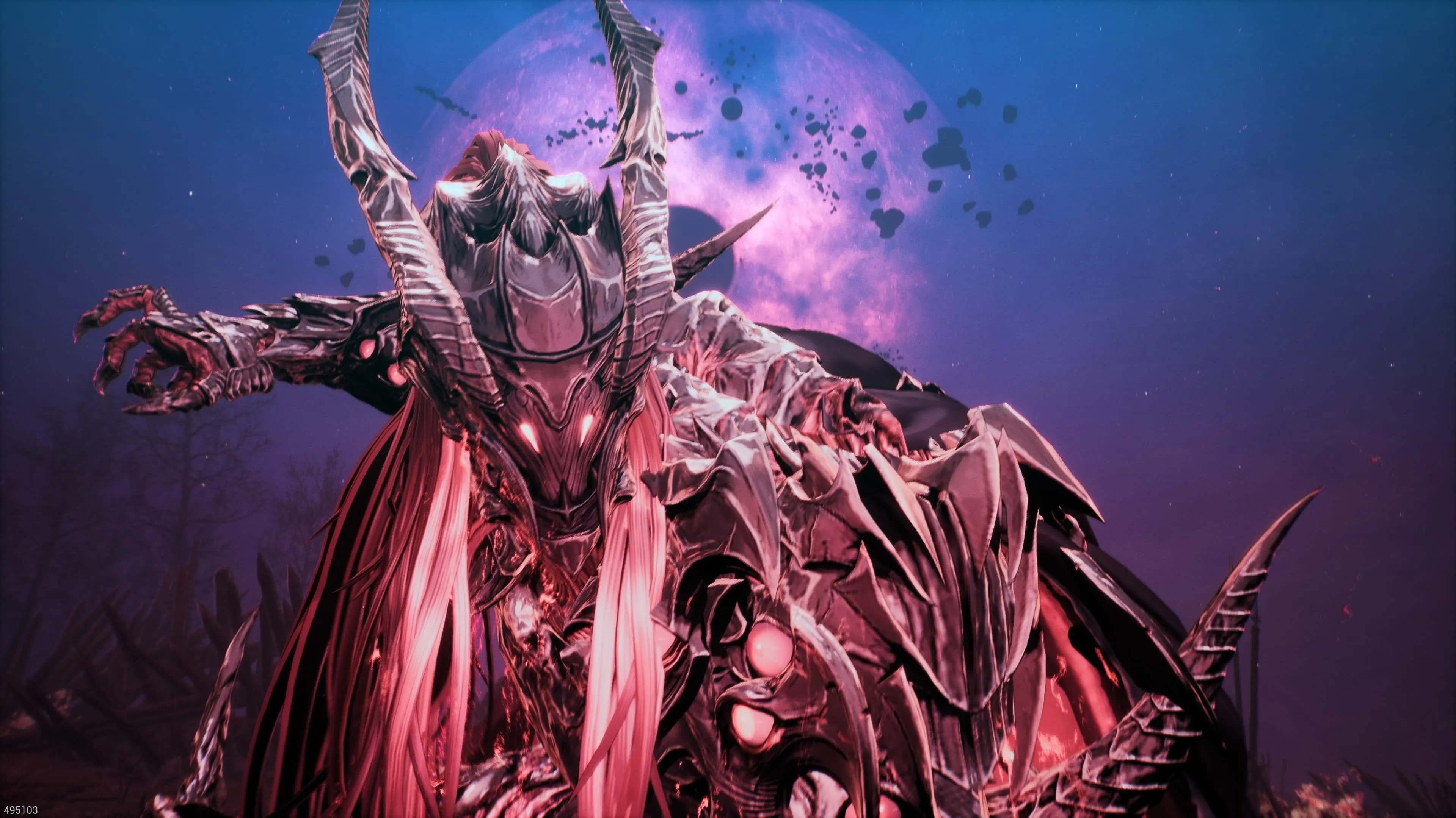 Khazan đối đầu trùm Blade Phantom trong The First Berserker.