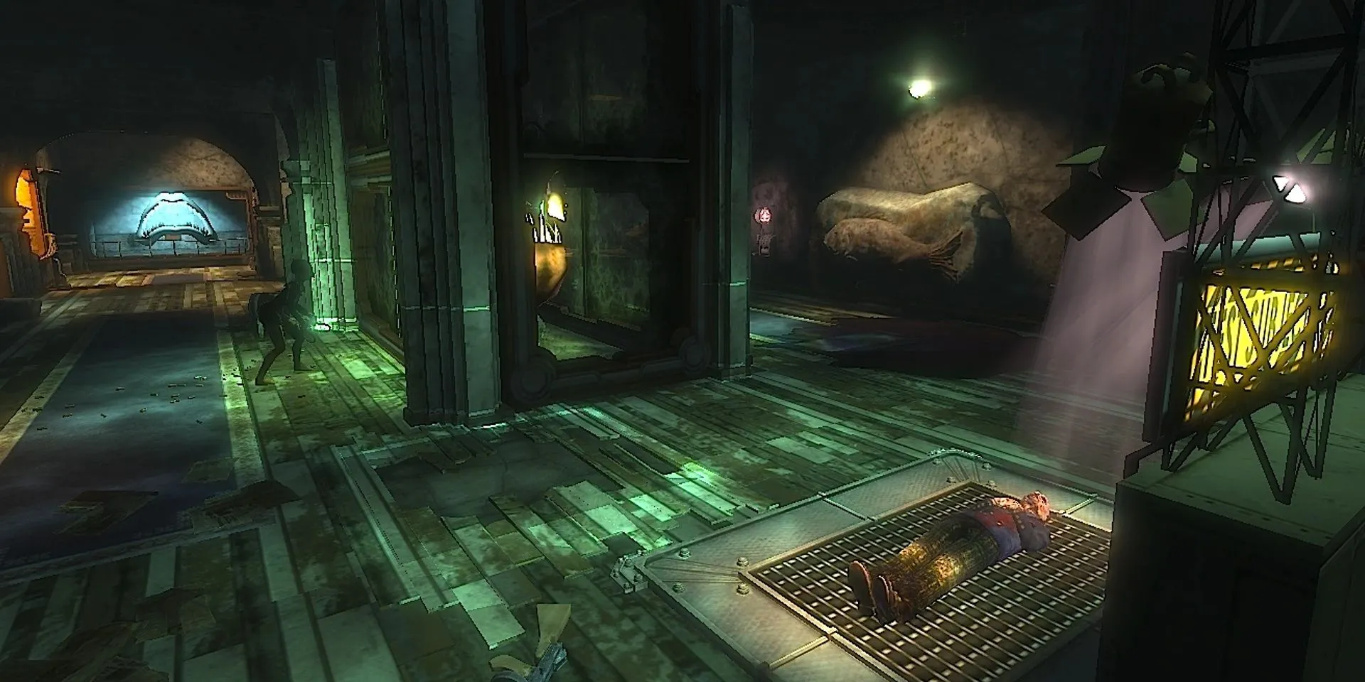 Màn chơi Proving Grounds đầy Splicers trong BioShock