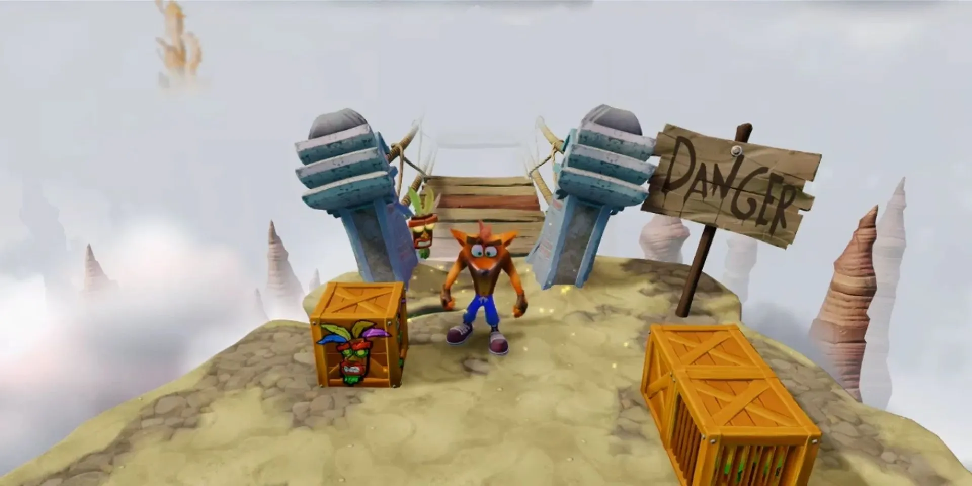 Màn chơi Road to Nowhere đầy thử thách trong Crash Bandicoot 1 phiên bản N. Sane Trilogy