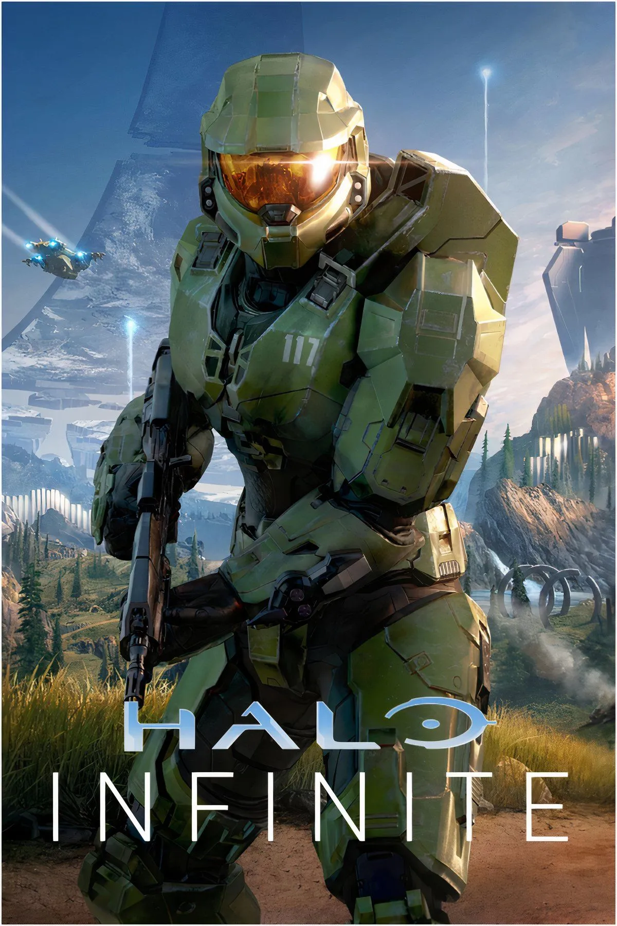 Master Chief trong một cảnh chiến đấu hùng tráng của Halo Infinite